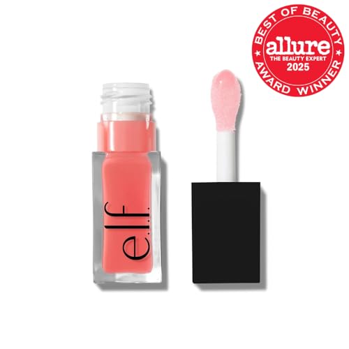 e.l.f. Glow Reviver Lip Oil, Nourishing Tinted Lip Oil For A High-shine Finish, Infused With Jojoba Oil, Vegan & Cruelty-free, Pink Quartz - Image 9