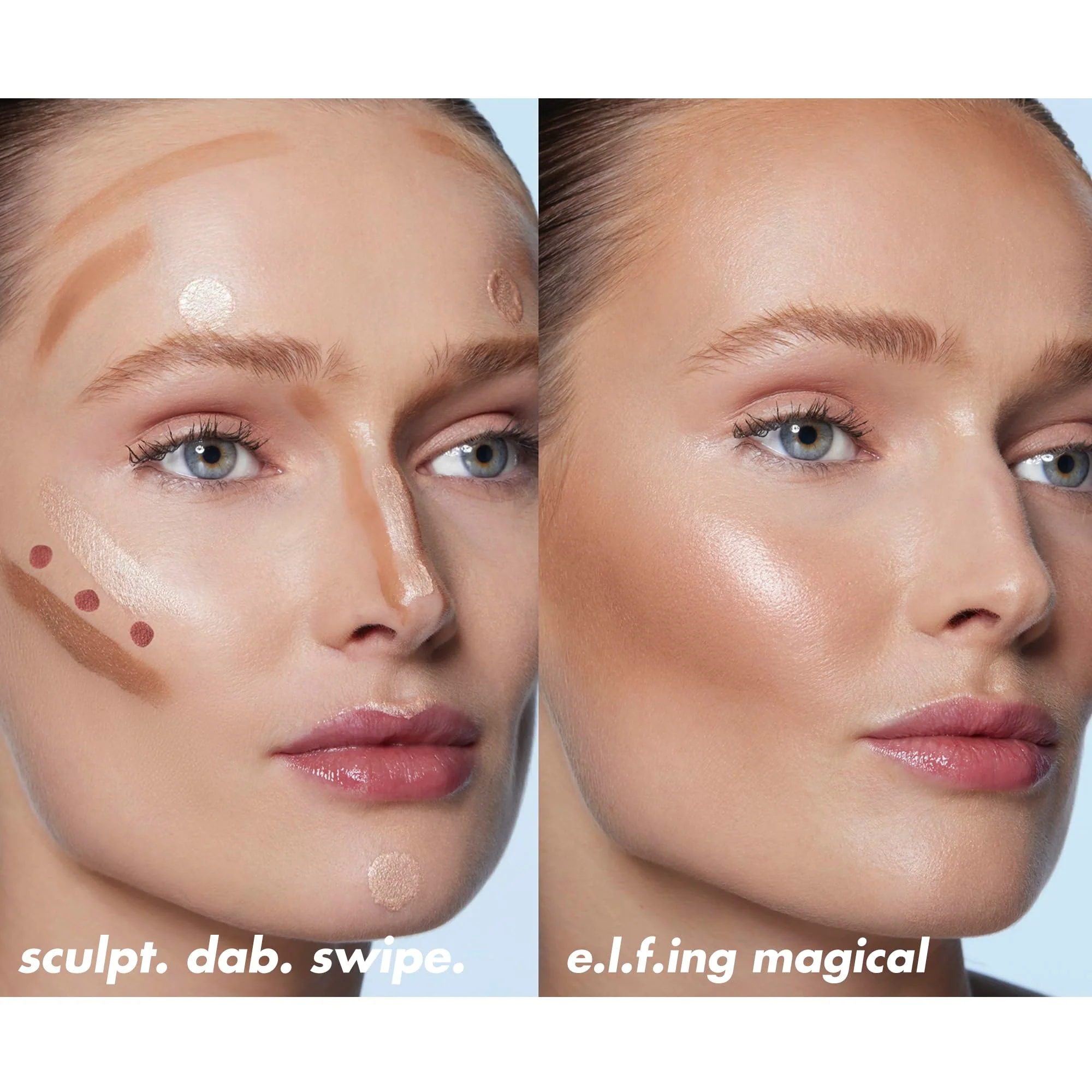 e.l.f. Halo Glow Highlight Beauty Wand, Liquid Highlighter Wand For Luminous, Glowing Skin, Buildable Formula, Vegan & Cruelty-free,Champagne Campaign - Image 4