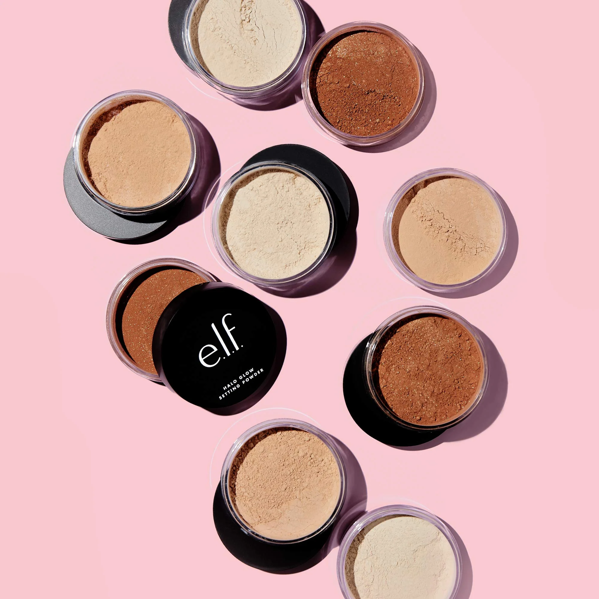 e.l.f. Halo Glow Soft Focus Setting Powder, Silky & Creates Soft Glow Without Shine, Smooths Pores & Lines, Vegan & Cruelty-Free, Deep - Image 2