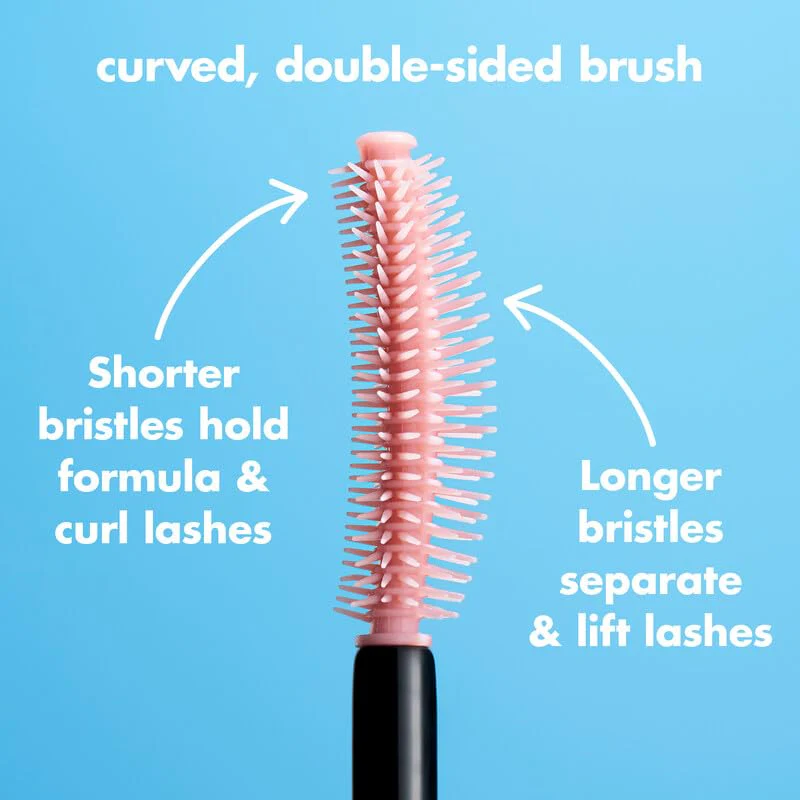 e.l.f. Lash 'N Roll Mascara, Curling Mascara For Visibly Lifted Lashes, Lifts & Separates Lashes. Long-Lasting Formula, Vegan & Cruelty-Free, Pitch Black - Image 6