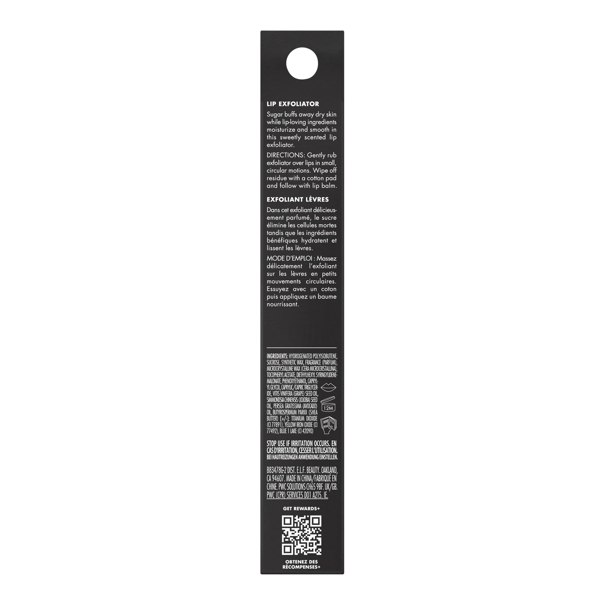 e.l.f. Lip Exfoliator, Moisturizing Scented Lip Scrub For Exfoliating & Smoothing Lips, Infused With Jojoba Oil, Vegan & Cruelty-free, Cotton Candy - Image 2