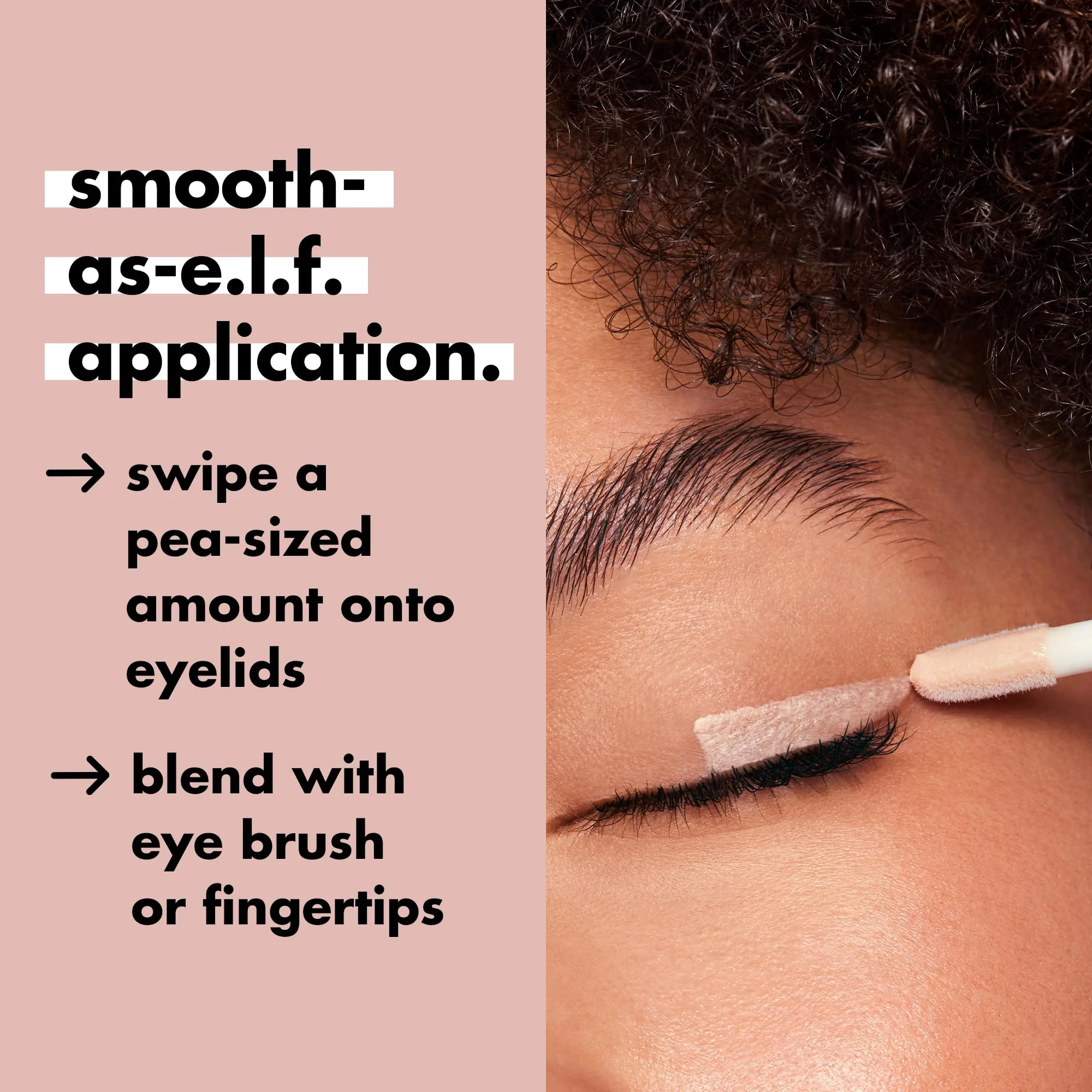 e.l.f. Lock It Down Eyeshadow Primer, Smooth Creamy Eye Makeup Primer For Long-Lasting Eyeshadow, Intensifies Color, Helps Prevent Creasing, Vegan & Cruelty-Free - Image 5