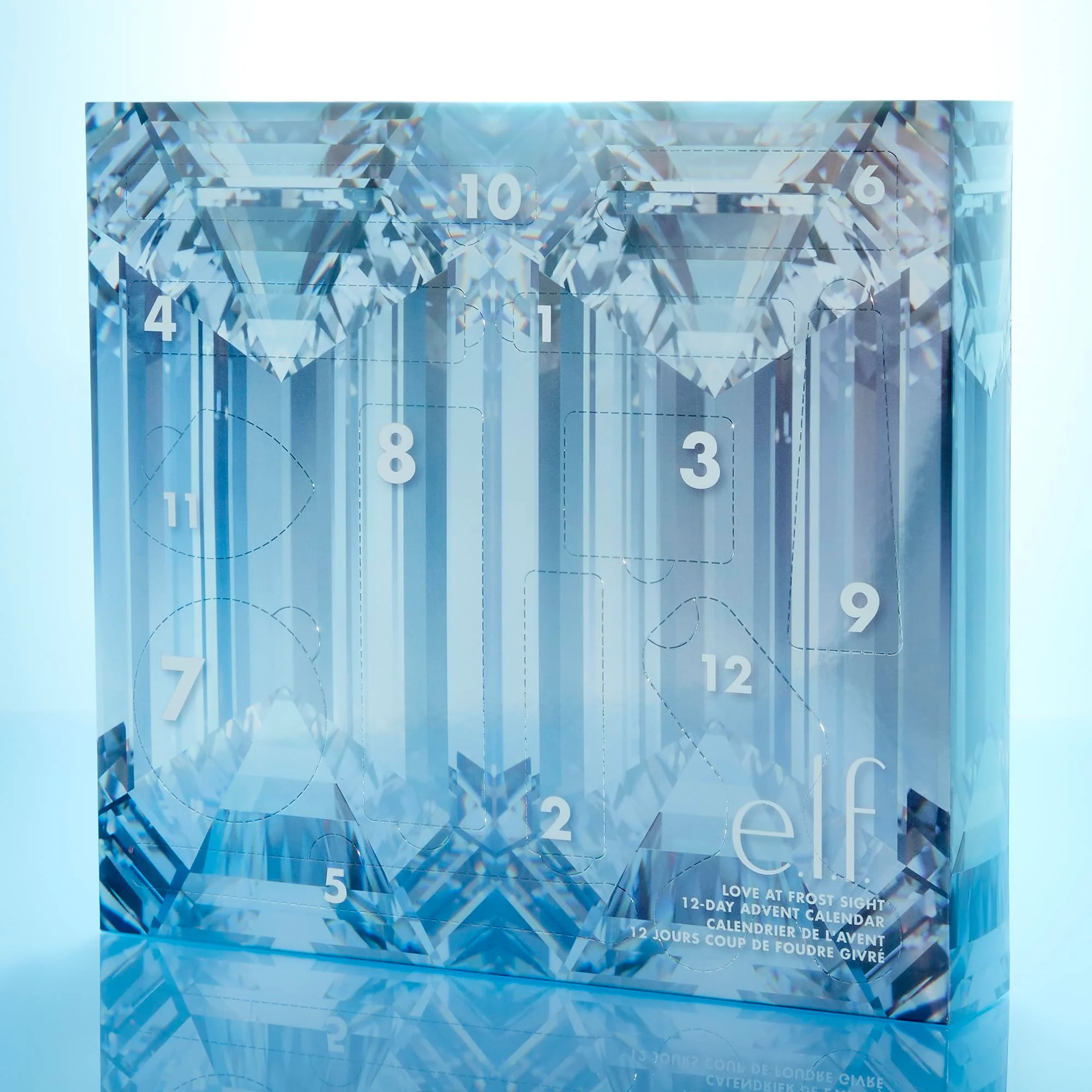 e.l.f. Love at Frost Sight 12-Day Advent Calendar 2025, Skincare Essentials & Festive Makeup In Limited-Edition Shades, Vegan & Cruelty-Free - Image 3