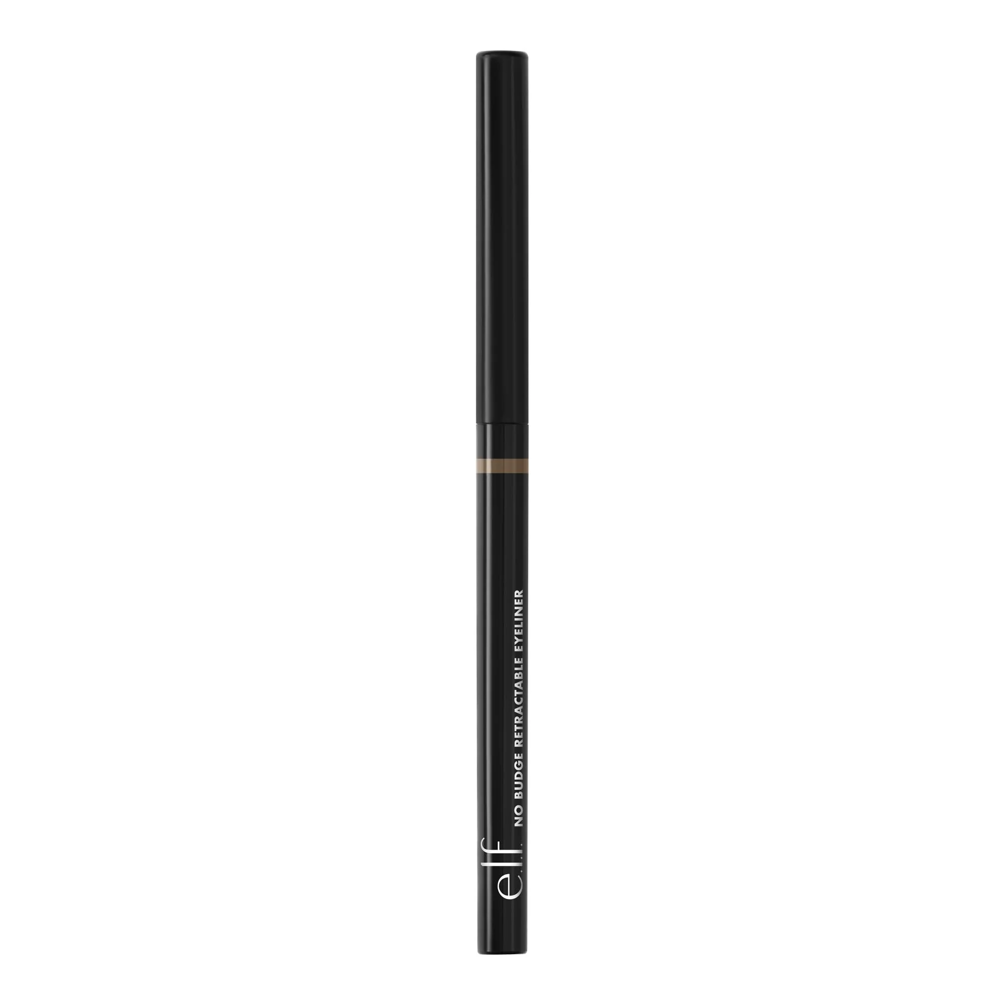 e.l.f. No Budge Retractable Eyeliner, Creamy, Ultra-Pigmented & Waterproof, Creates Bold & Defined Lines, Vegan & Cruelty-Free, Coffee - Image 3