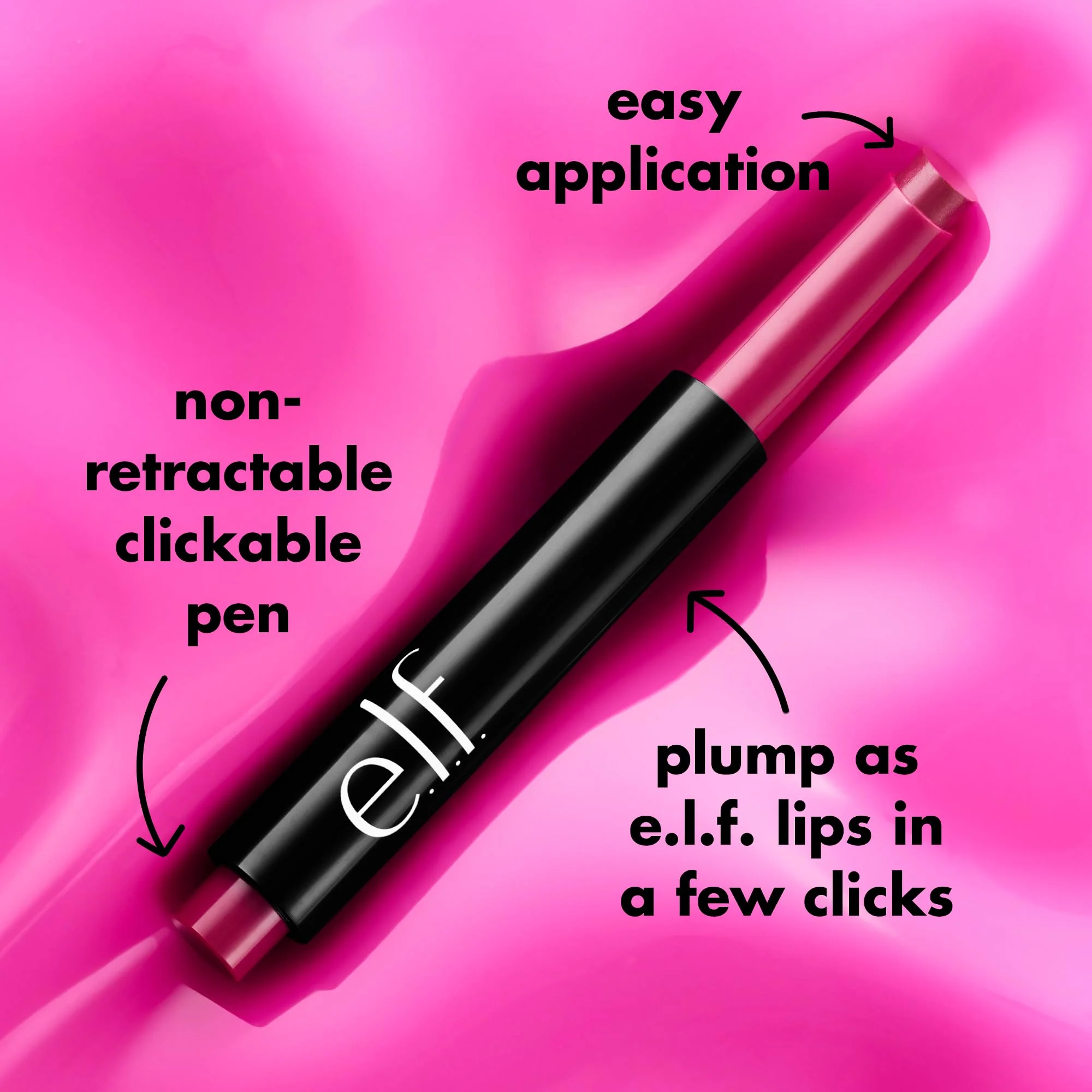 e.l.f. Pout Clout Lip Plumping Pen, Nourishing Lip Balm For Sheer Color & Shine, Plumps & Moisturizes, Vegan & Cruelty-Free, Bust A Mauve - Image 3