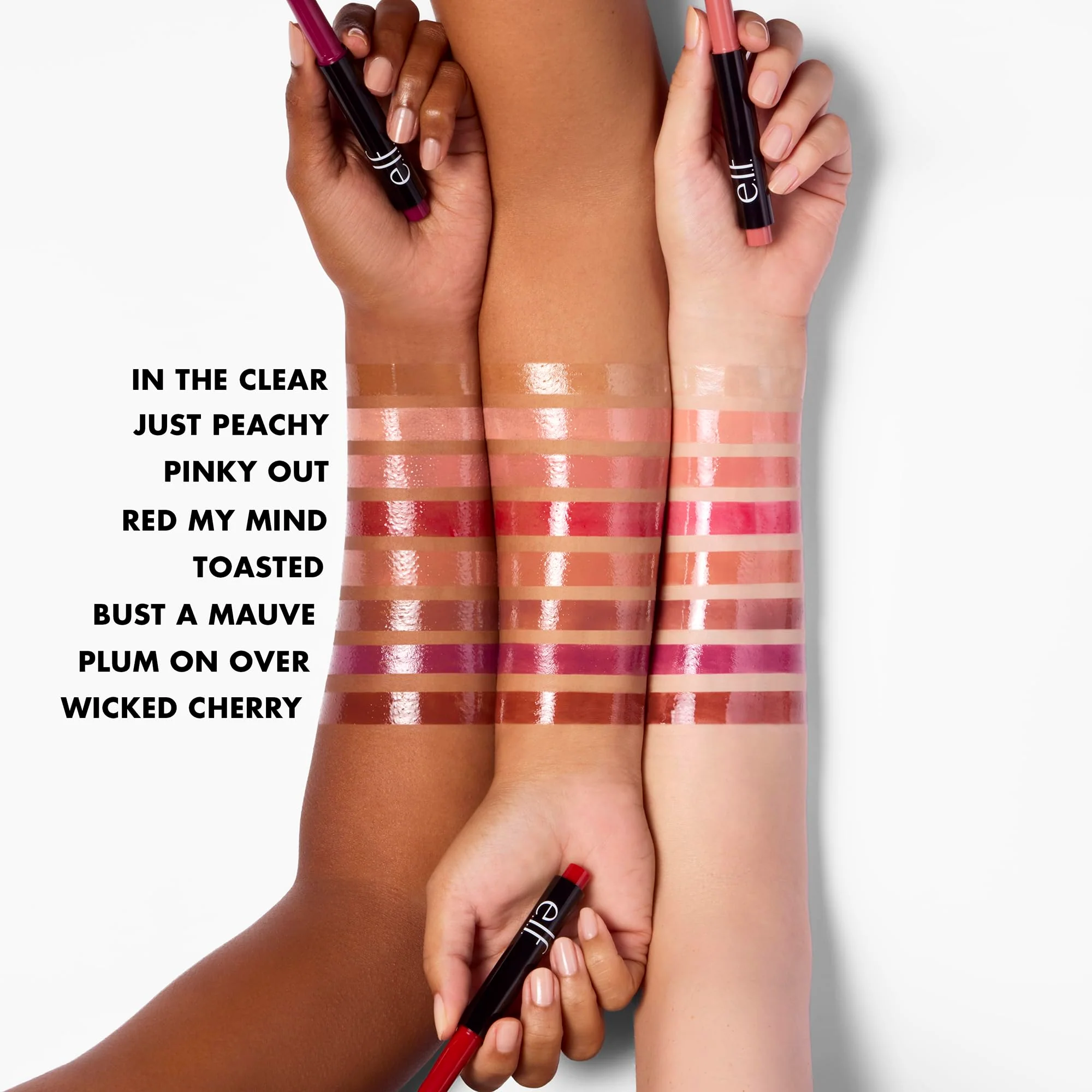 e.l.f. Pout Clout Lip Plumping Pen, Nourishing Lip Balm For Sheer Color & Shine, Plumps & Moisturizes, Vegan & Cruelty-Free, Plum on Over - Image 6