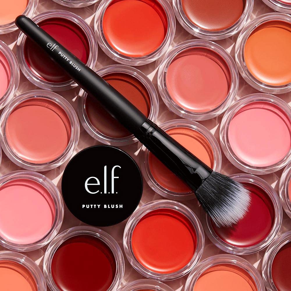 e.l.f. Putty Blush, Creamy & Ultra Pigmented Formula, Infused with Argan Oil & Vitamin E, Tahiti, 0.35 Oz (10g) - Image 2
