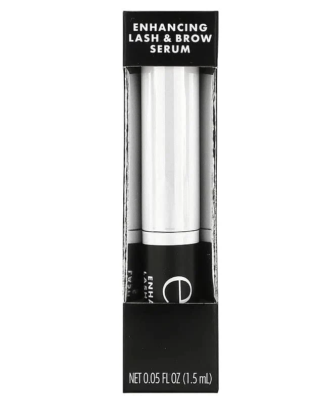 e.l.f. SKIN Enhancing Lash & Brow Serum Mini, Promotes Longer-Looking Lashes & Brows, Nourishing & Conditioning Formula, Clear - Image 3