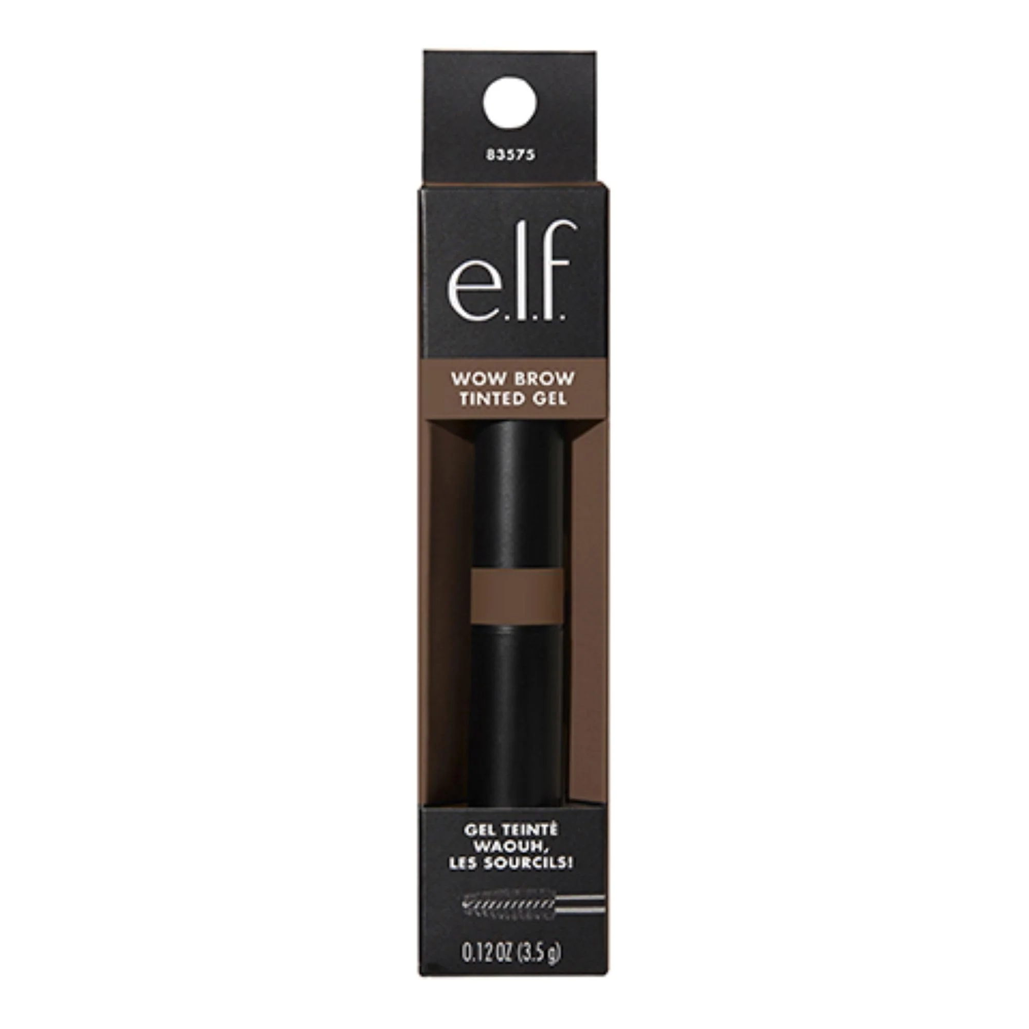 e.l.f. Wow Brow Gel, Volumizing, Buildable, Wax-Gel Hybrid, Creates Full, Voluminous-Looking Brows, Locks Brow Hairs In Place, Brunette - Image 3