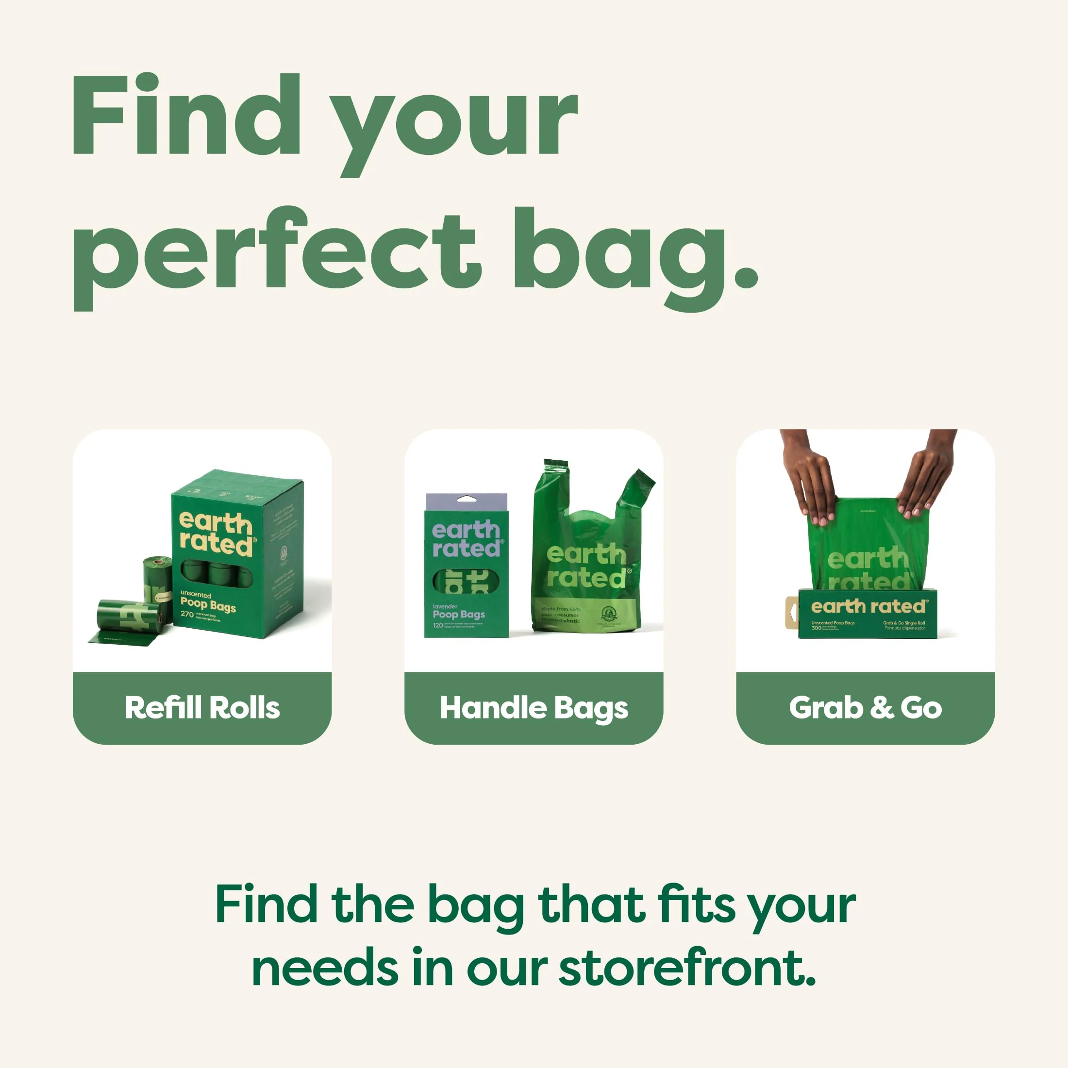 Earth Rated Poop Bags for Dogs, Guaranteed Leak Proof and Extra Thick Waste Bag Refill Rolls, Lavender Scented, 270 Bags - Image 4