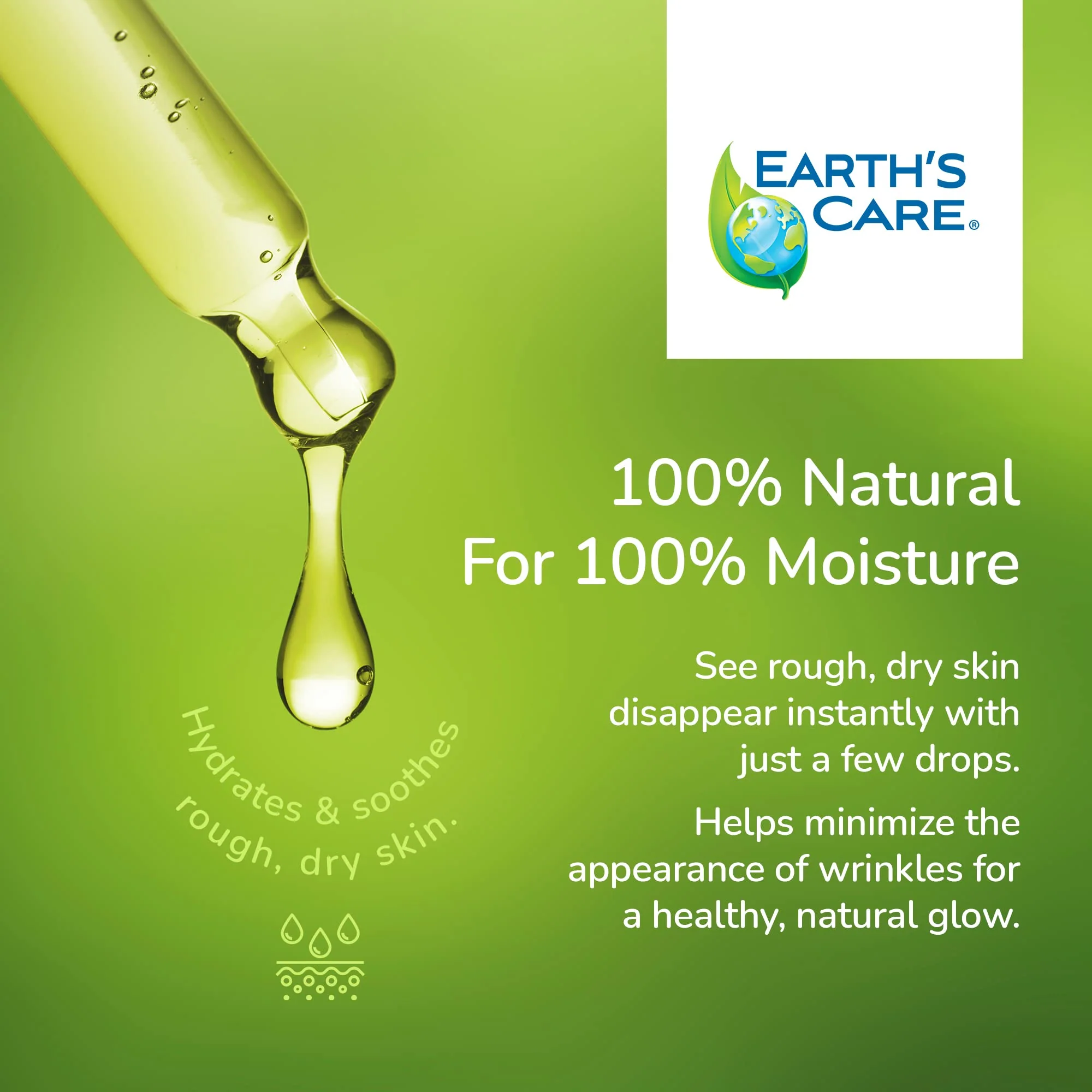 Earth's Care Natural Vitamin E Oil - 100% Natural Vitamin E Oil for Skin and Hair - 1 Fl OZ - Image 3