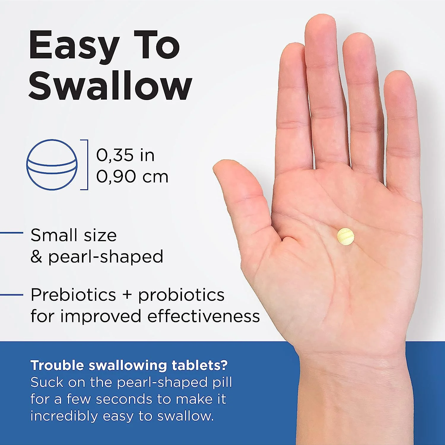 Earth's Pearl Probiotics for Women & Men & Kids - Pearl-Shaped Probiotic & Prebiotics with BIO-Tract®, 4 Billion CFU, Gut Health Support (60-Day Supply) - Image 3