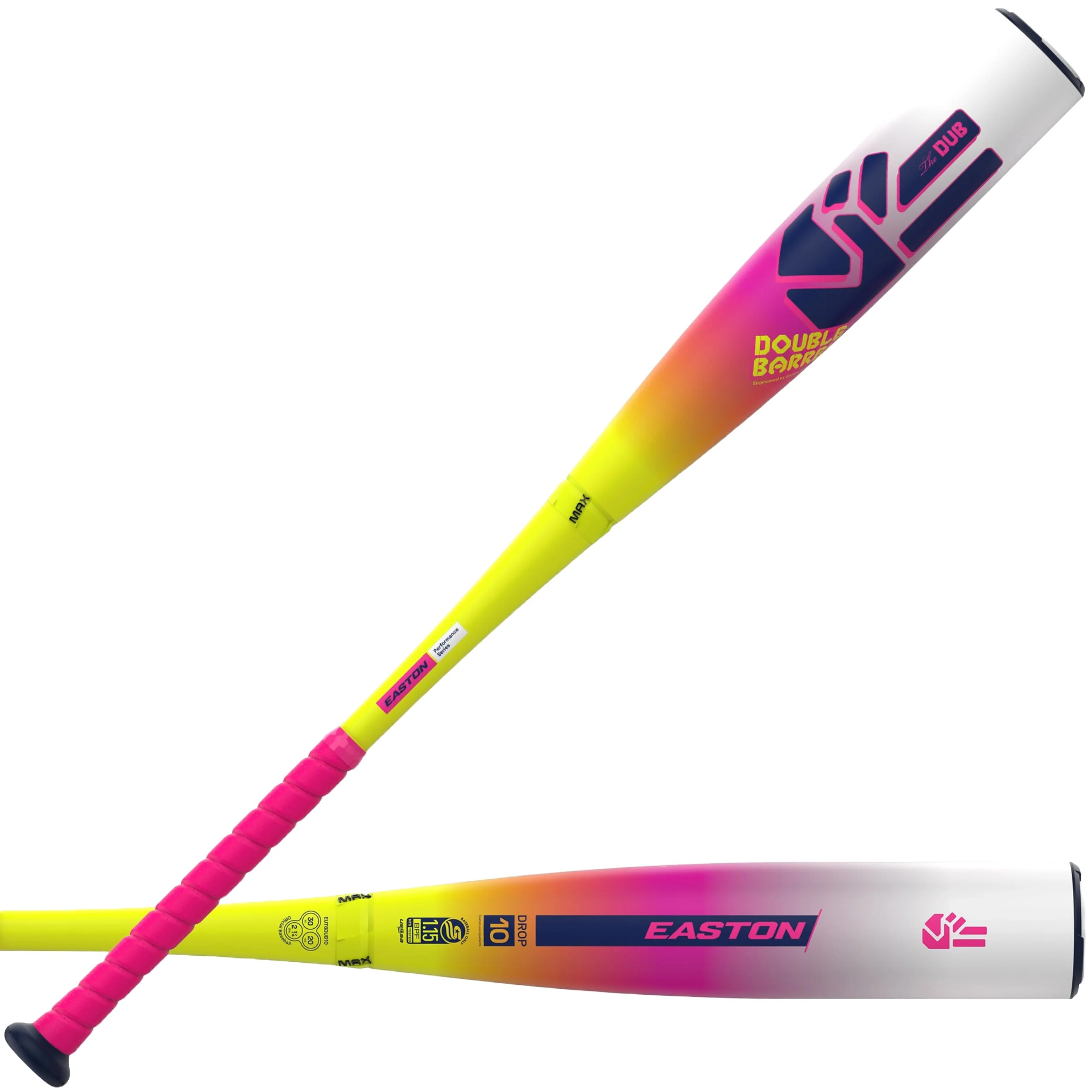 Easton | 2025 | THE Dub Baseball Bat | USSSA | -10 Drop | 2 3/4" Barrel | 29 Inch