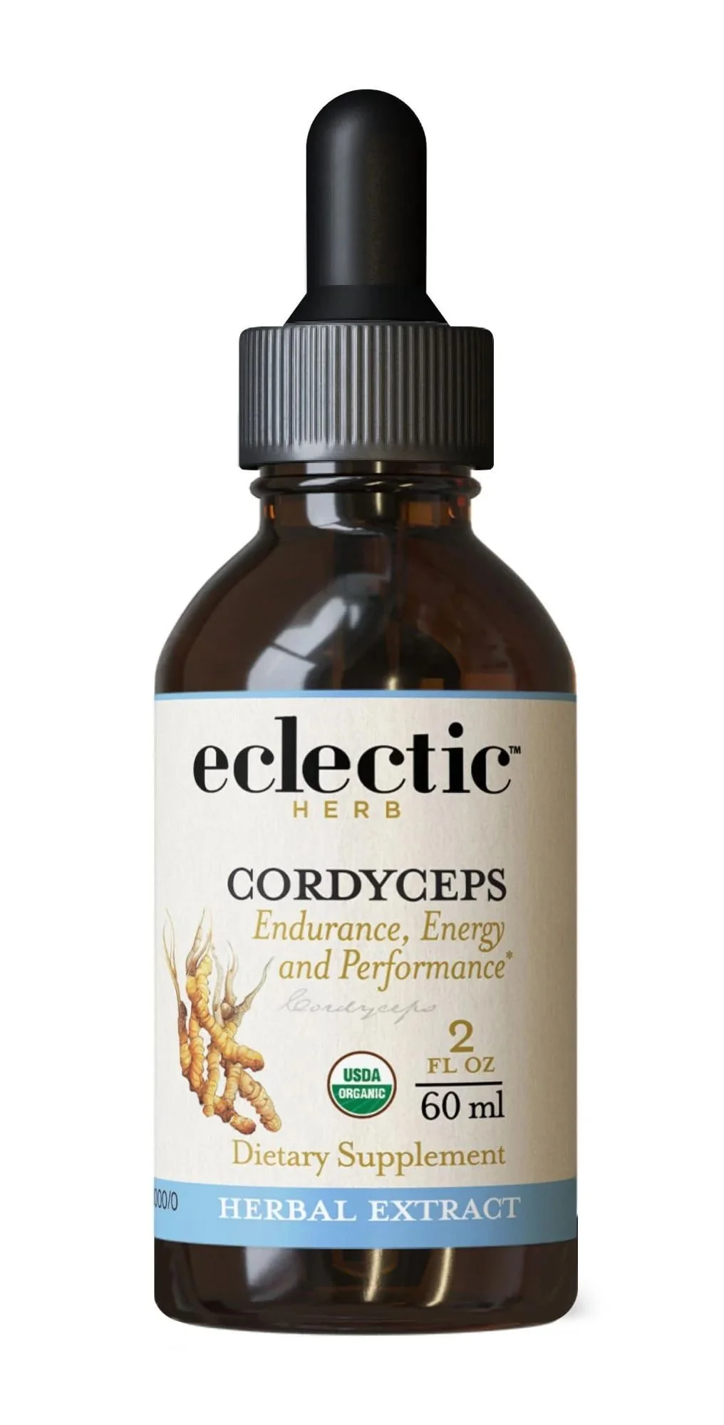 Eclectic Cordyceps, Red, 2 Ounce
