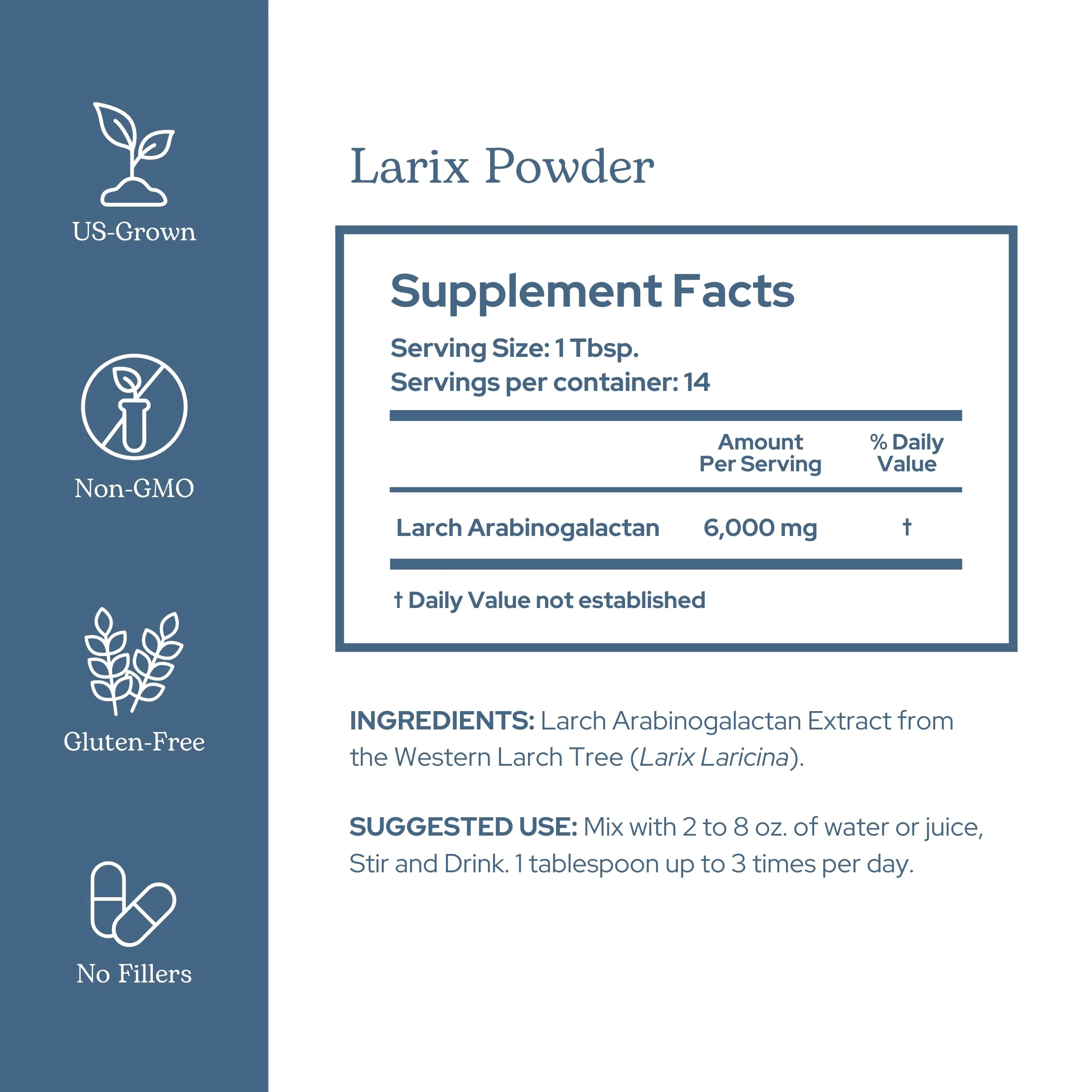 Eclectic Herb - Larix Powder | Natural Immune + Gut Health Support | Larch Laricina | Immunity & Gut Flora Support | Safe for Kids & Adults | Organic, Vegan, Gluten Free, Non-GMO (3 oz | 85 g) - Image 9