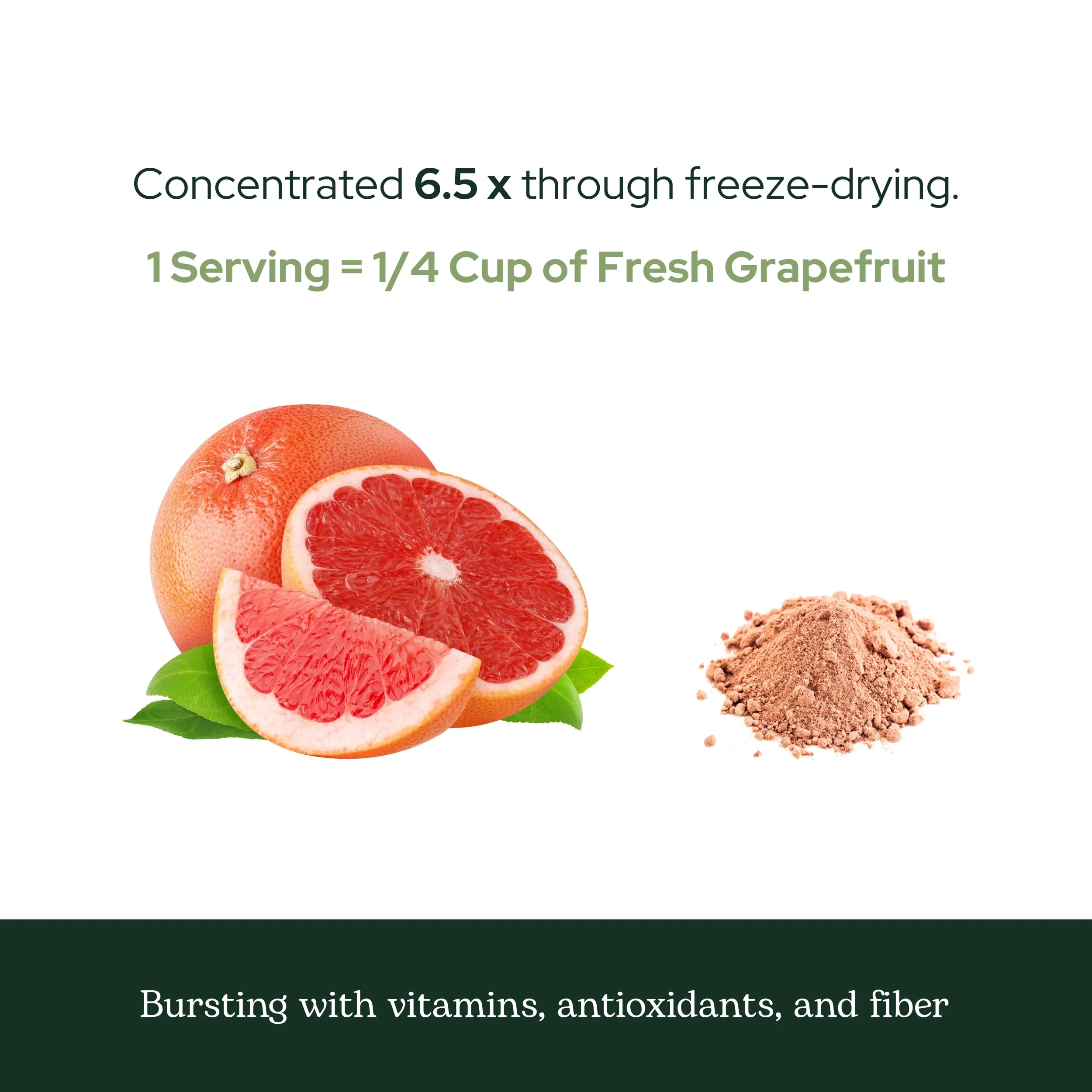 Eclectic Herb - Organic Grapefruit Powder Supplement | Vitamin, Mineral + Phytonutrient Support | Nutritional Drink Mix + Vitamin Powder | USDA Organic, Vegan, Non-GMO, Gluten Free (3.2 oz | 90 g) - Image 3