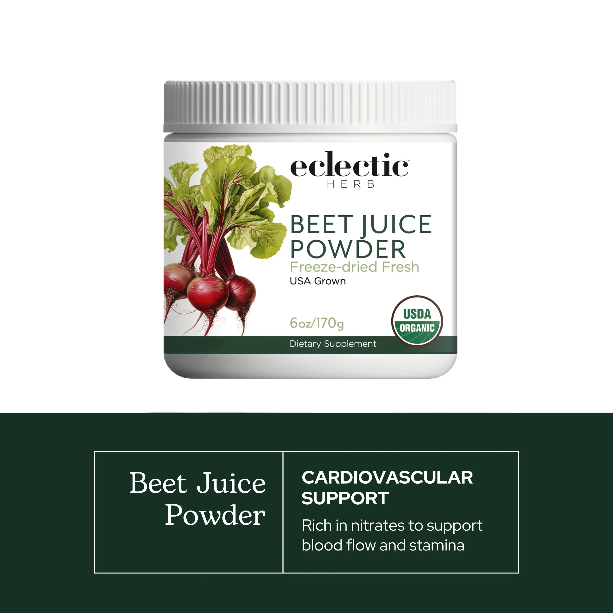 ECLECTIC INSTITUTE Raw Fresh Freeze-Dried Beet Juice Powder | 3.2 oz - Image 8