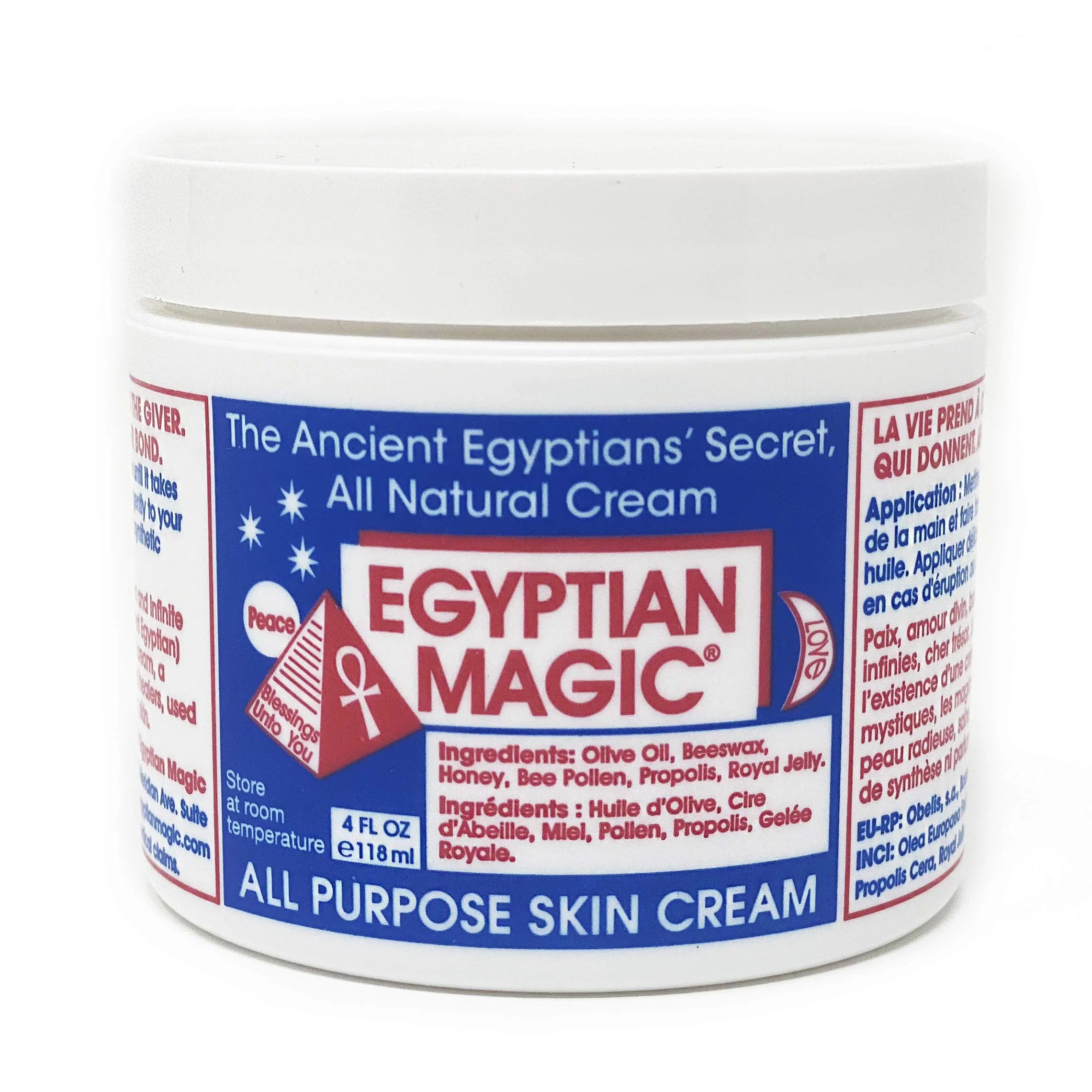 Egyptian Magic - All Purpose Face, Body, and Dry Skin Moisturizing Cream, Skin Protectant for Women & Men, Eczema Care Healing Balm, Scar Treatment, Stretch Marks, and Tattoo Aftercare, 4oz Jar - Image 2