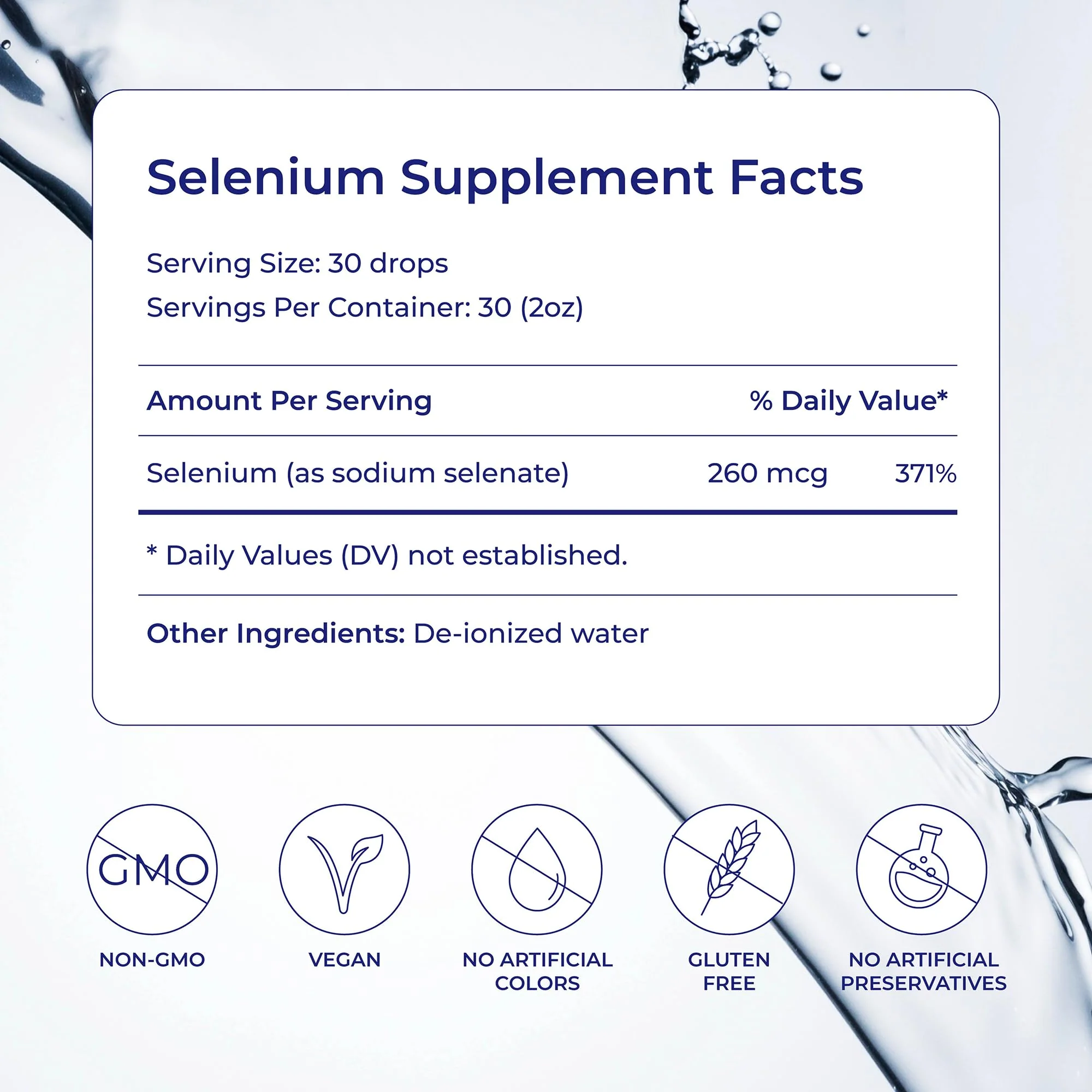 Eidon Ionic Minerals Liquid Selenium Concentrate - Selenium Drops for Men & Women, Sodium Selenate Supplement for Adults, Supports a Healthy Immune System and Tissue Health, Sugar Free - 2 oz - Image 2