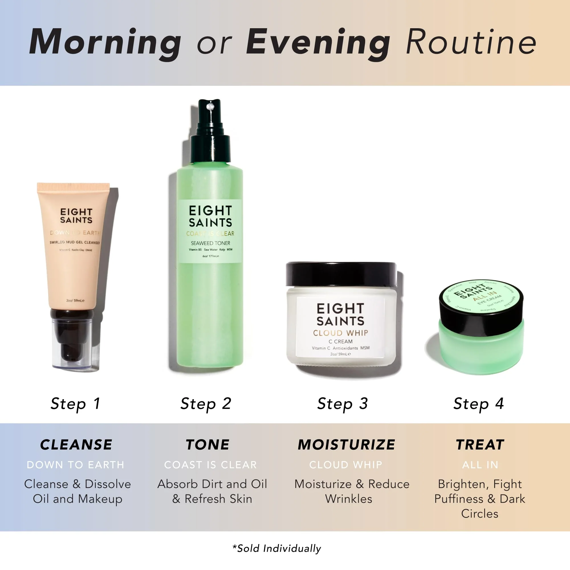 Eight Saints Skincare Cloud Whip Vitamin C Face Moisturizer Day Cream, Natural and Organic Face Cream For Women, Anti Aging Cream For Face To Reduce Fine Lines and Wrinkles, 2 Ounces (Unscented) - Image 4