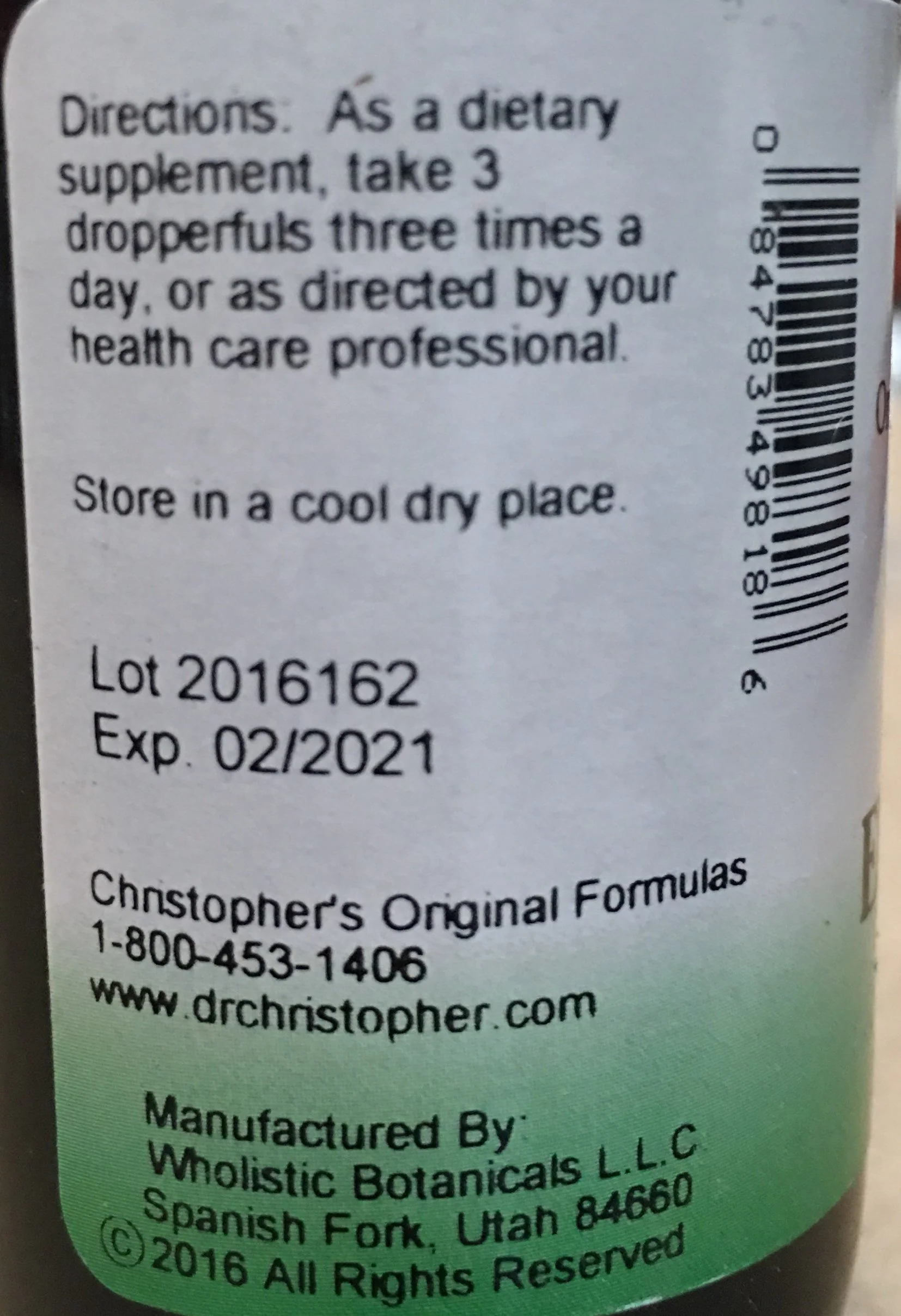 Elderberry Extract Dr. Christopher 2 oz Liquid - Image 4