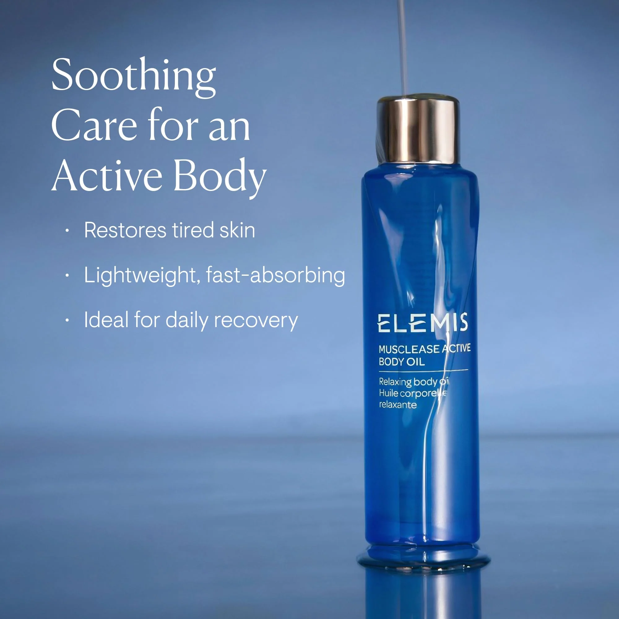 ELEMIS Active Body Concentrate Musclease 100ml, Revitalizing Massage Oil for Tired, Aching Muscles - Image 9