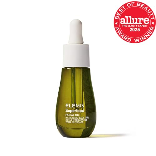 ELEMIS Superfood Facial Oil - Antioxidant-Rich Nourishing Serum, Radiance-Enhancing Lightweight Skin Elixir, Hydration Booster, Non-Greasy Botanical Blend - 15ml - Image 10
