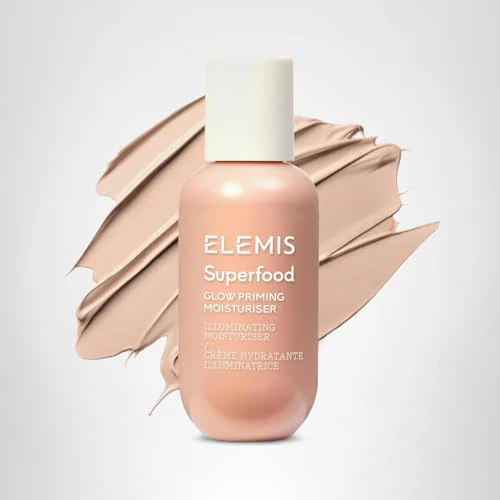 ELEMIS Superfood Glow Priming Moisturizer 60ml – Radiance-Boosting Daily Moisturizer & Face Primer for Glowing Skin - Image 2
