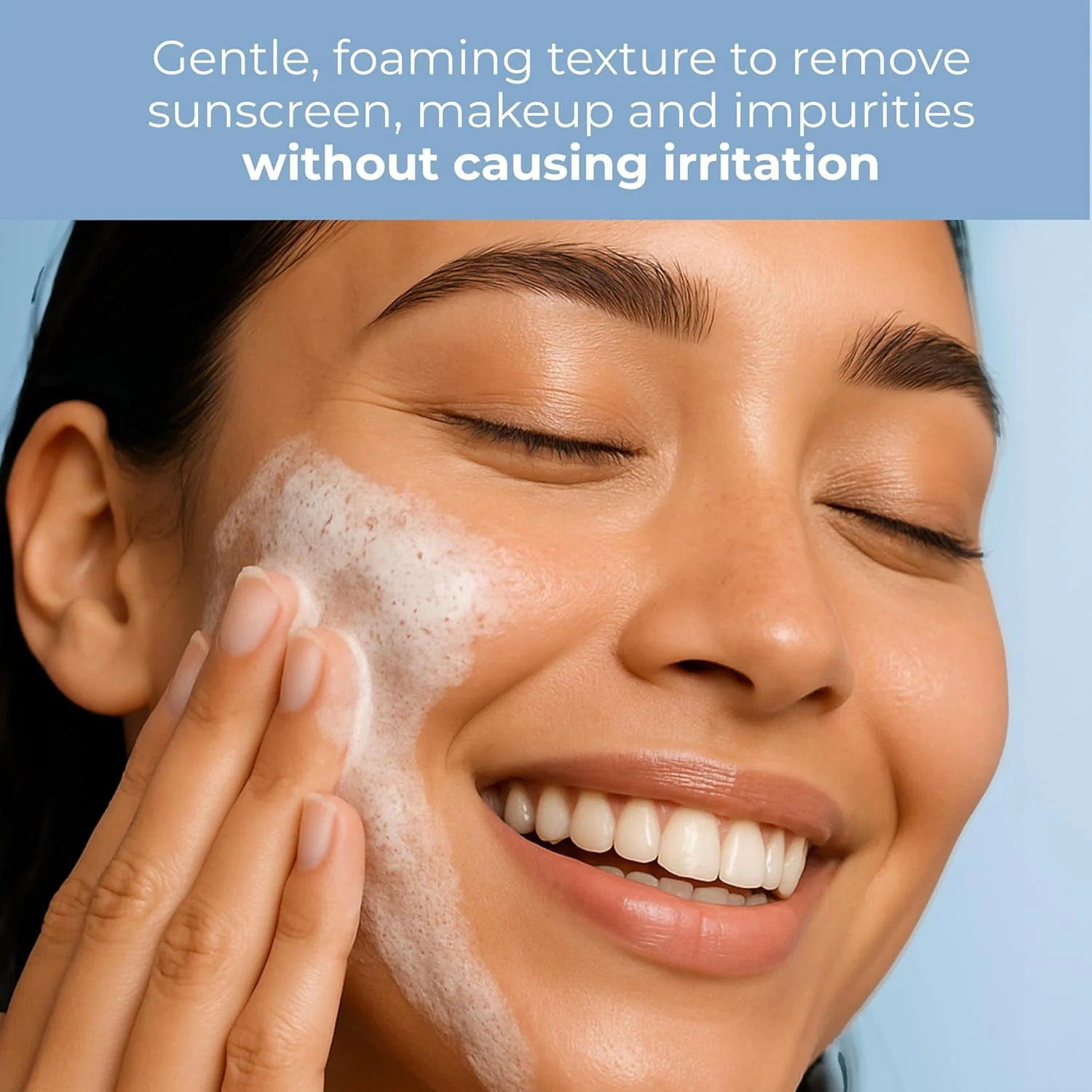 EltaMD Skin Recovery Amino Acid Foaming Facial Cleanser, Gentle Face Cleanser for Sensitive Skin, 1.0 Fl Oz - Image 9