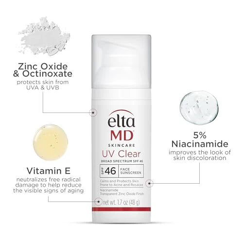 EltaMD UV Clear Face Sunscreen SPF 46, Oil-Free Sunscreen with Zinc Oxide, Dermatologist Recommended - Image 12