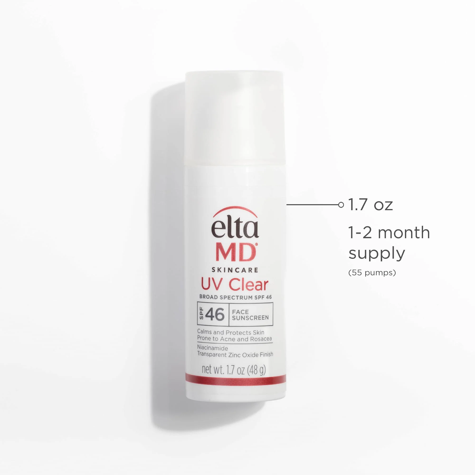 EltaMD UV Clear Face Sunscreen SPF 46, Oil-Free Sunscreen with Zinc Oxide, Dermatologist Recommended - Image 5