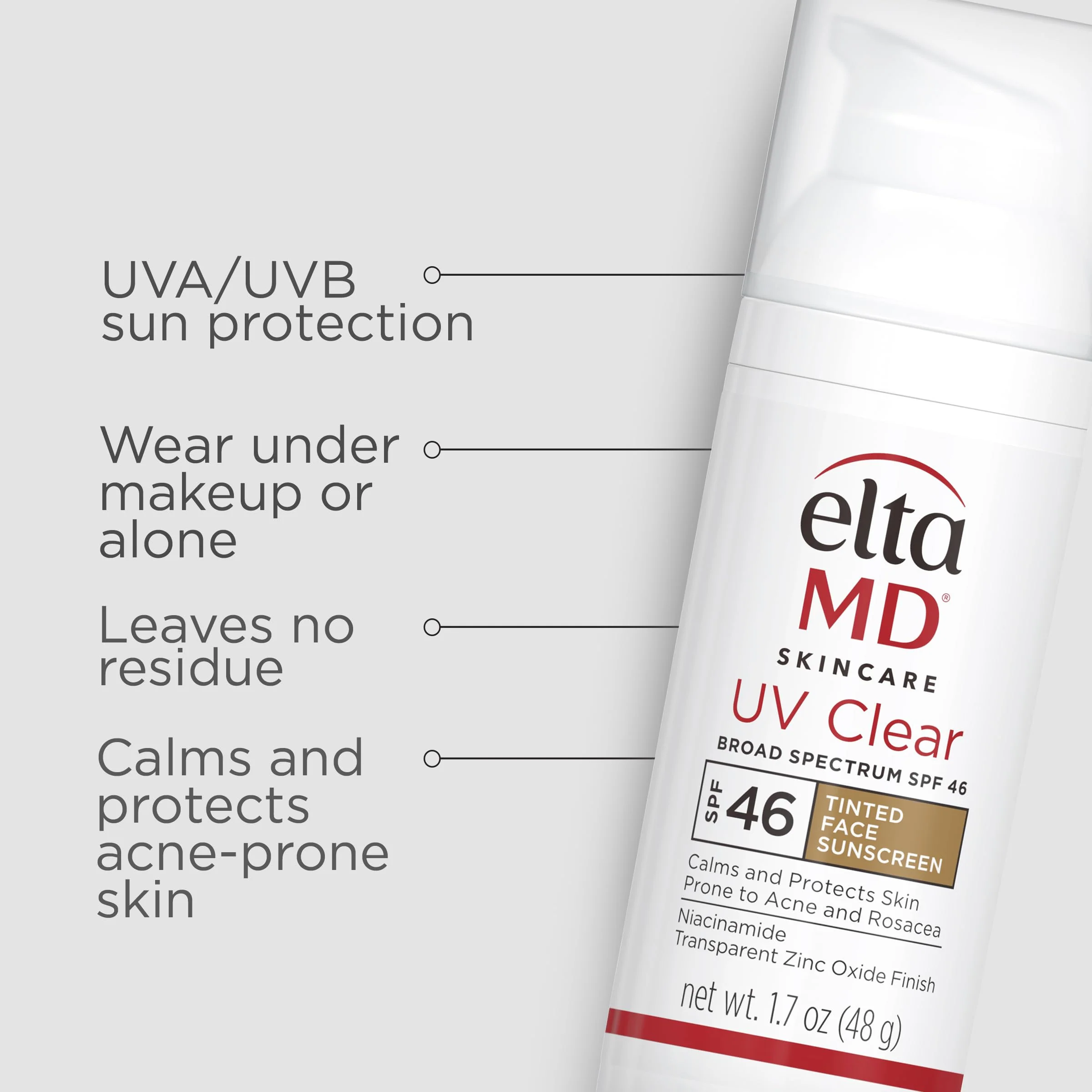 EltaMD UV Clear Face Sunscreen SPF 46, Oil-Free Sunscreen with Zinc Oxide, Dermatologist Recommended - Image 12