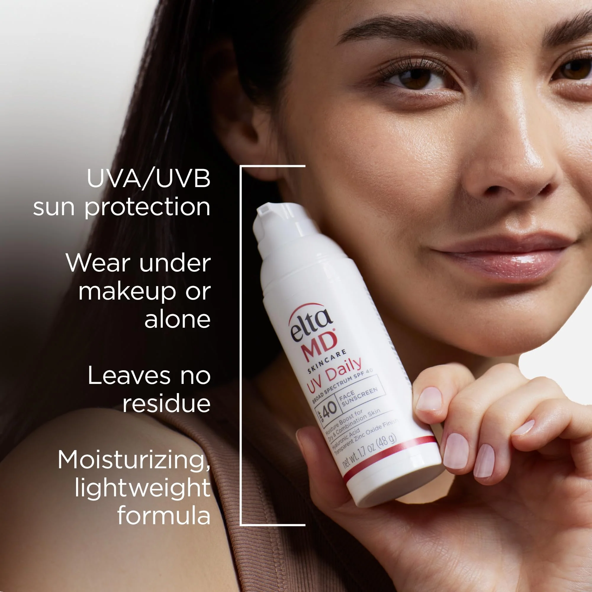 EltaMD UV Daily SPF 40 Face Sunscreen Moisturizer with Zinc Oxide, Daily Face Moisturizer with SPF, Sunscreen, For Dry Skin 1.7 oz Pump - Image 11