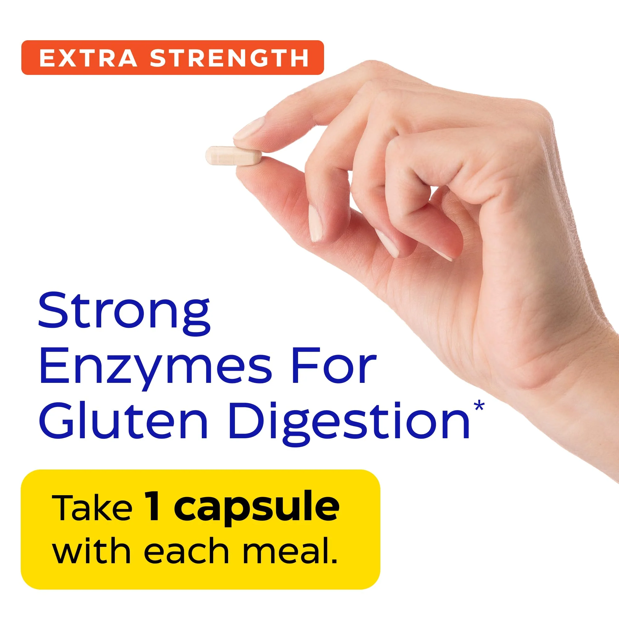 Enzymedica GlutenEase Extra Strength, Advanced Gluten Digestive Enzymes for Women and Men, Fast-Acting Formula for Bloating Relief & Digestive Health, 30 Capsules - Image 6