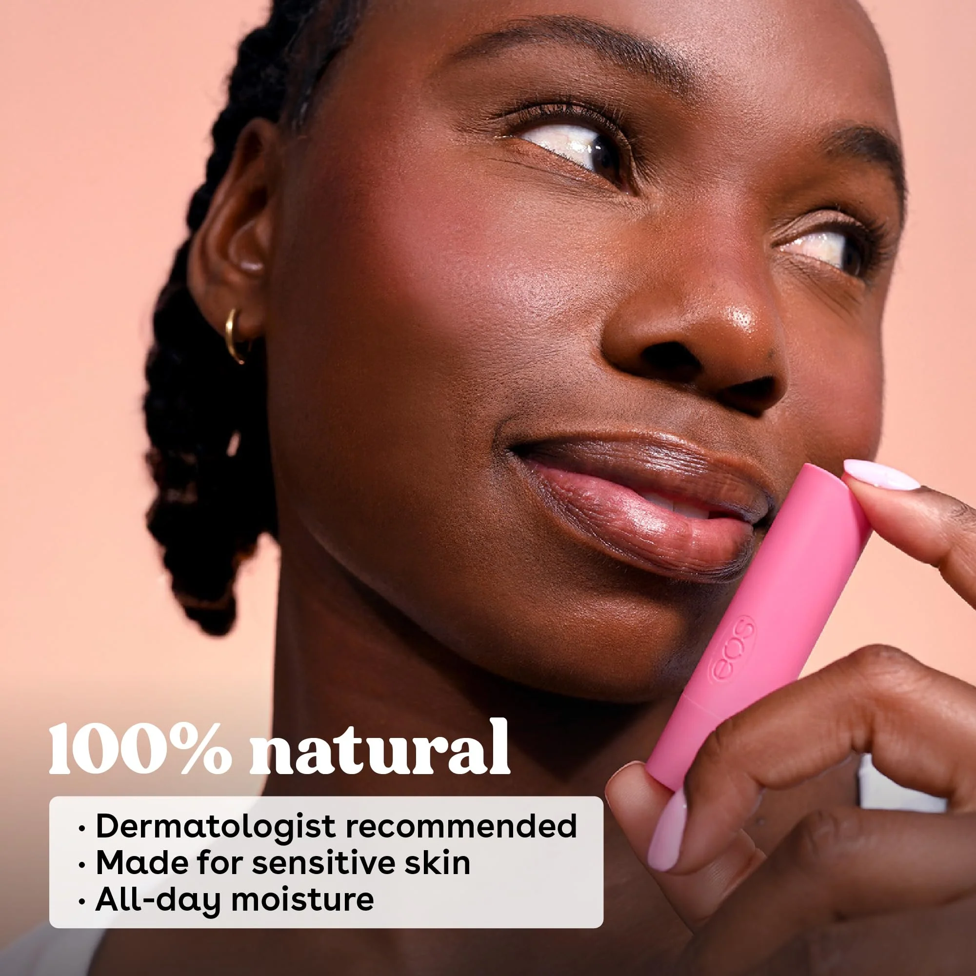 eos 100% Natural Lip Balm- Coconut Milk, eos lip balm, All-Day Moisture, Lip Care, Shea Butter, Moisturizing, Sensitive Skin,0.14 oz, 2 Pack - Image 6