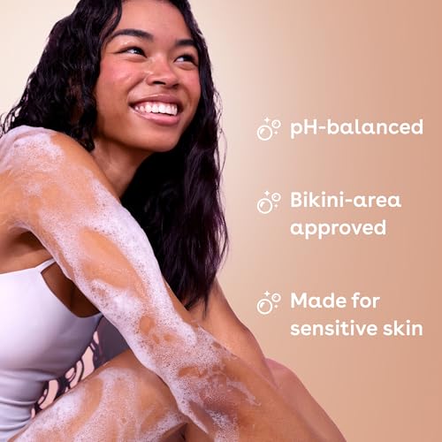 eos Cashmere Body Wash – Coconut Waters, Moisturizing Body Wash, Creamy Gel Formula, with Shea Butter, Glycerin, Vitamin E, pH Balanced, Sensitive Skin, Vegan, 16 fl oz - Image 7