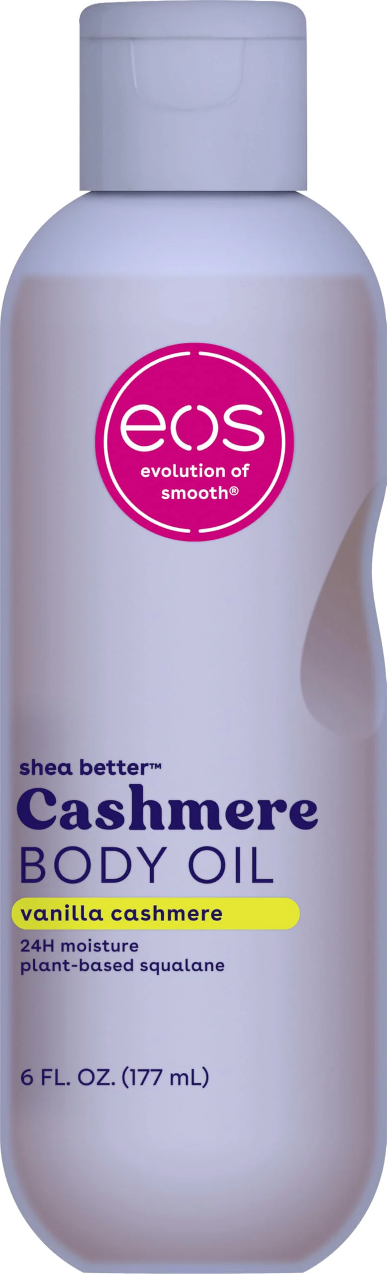 eos Cashmere Oil, Vanilla, 24 Hour Moisture, Plant-Based Squalane to Soothe, Soften and Smooth Dry Skin, 6 fl oz - Image 10