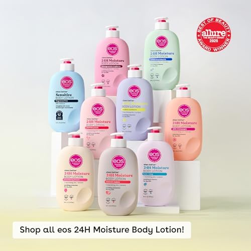 eos Shea Better Body Lotion Coconut Waters, 24-Hour Moisture Skin Care, Lightweight & Non-Greasy, Natural Shea, Vegan, Coconut Body Lotion, 16 fl oz - Image 4