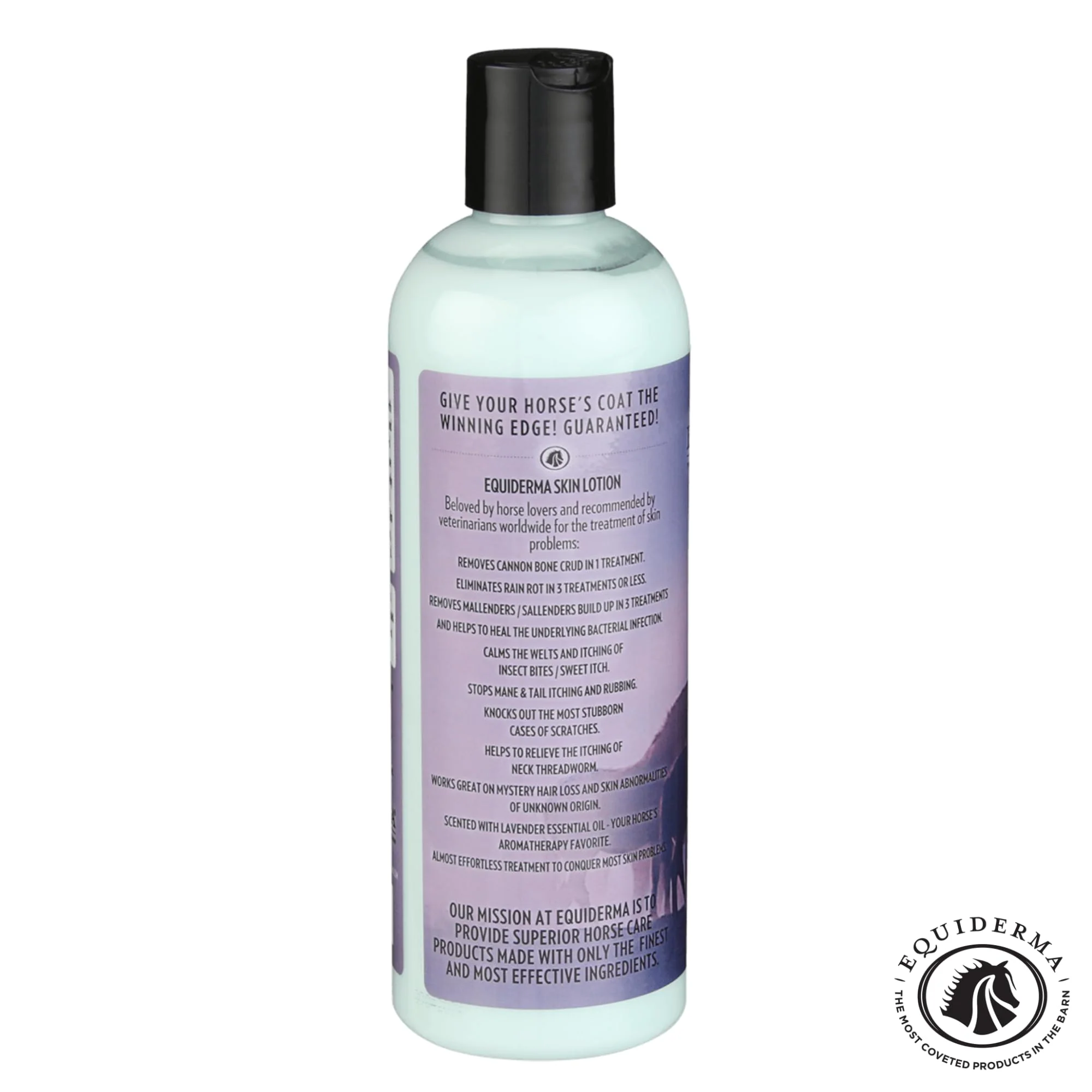 EQUIDERMA Horse Skin Lotion – 16 oz | All-in-One Equine Skin Care for Cannon Bone Scurf, Mane & Tail Itching, Midline Irritation, Dry Patches & Coat Health Support - Image 6