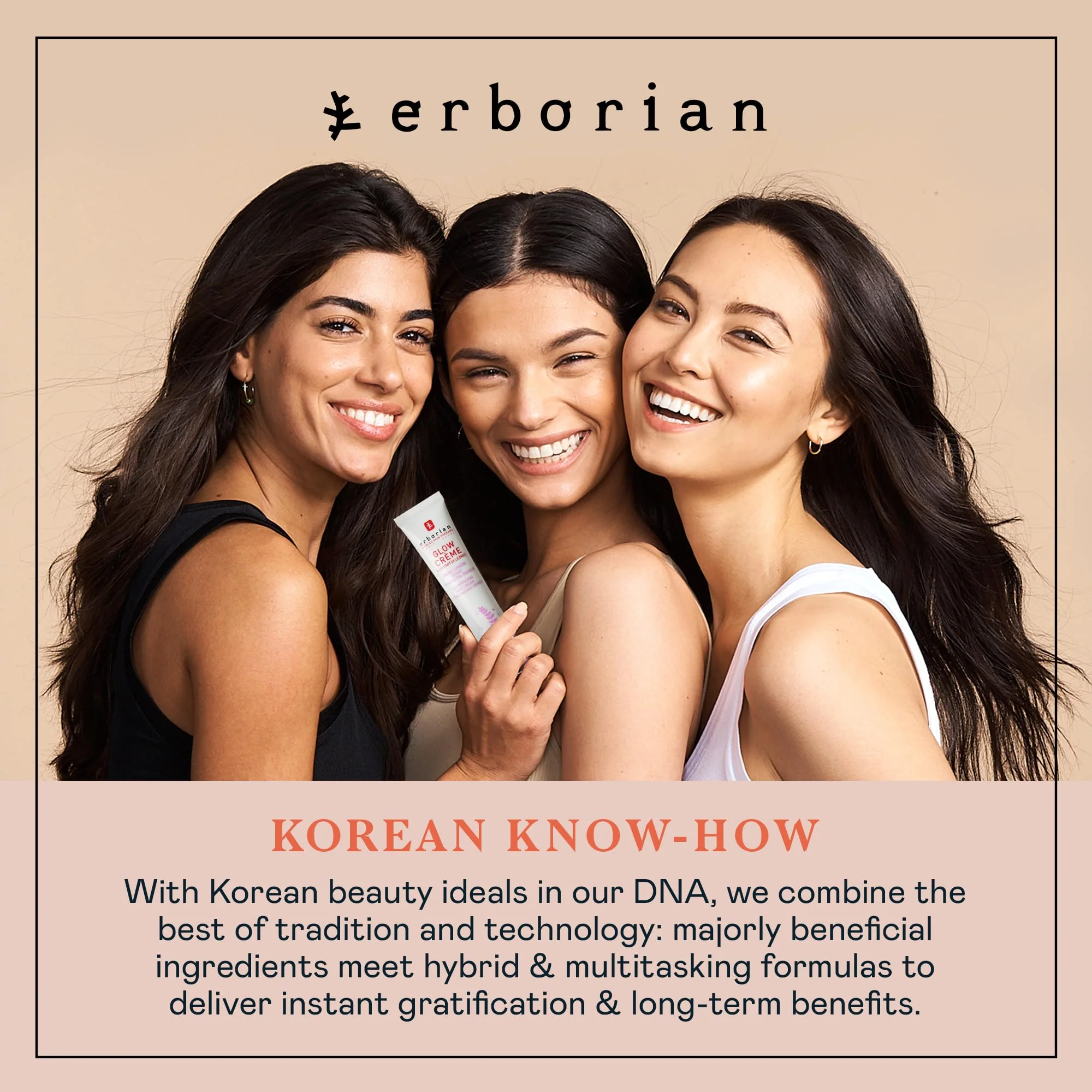 Erborian - Glow Cream - Ultra-Radiant Effect & Illuminating Daily Face Cream - Radiance Boosting Primer for Fresh & Dewy Finish with Glowing Complexion Brightens - 0.5 Oz - Image 2