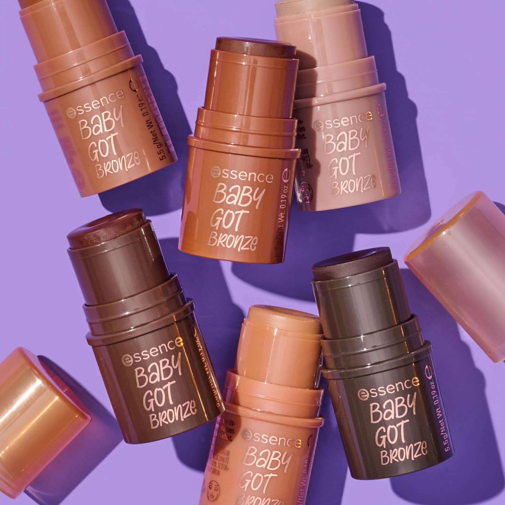 essence | Baby Got Bronze Stick | Cream Bronzer Easy to Apply & Blend | Vegan & Cruelty Free | Free From Gluten, Parabens, Preservatives, & Microplastic Particles (40 | Hazelnut Hug) - Image 2