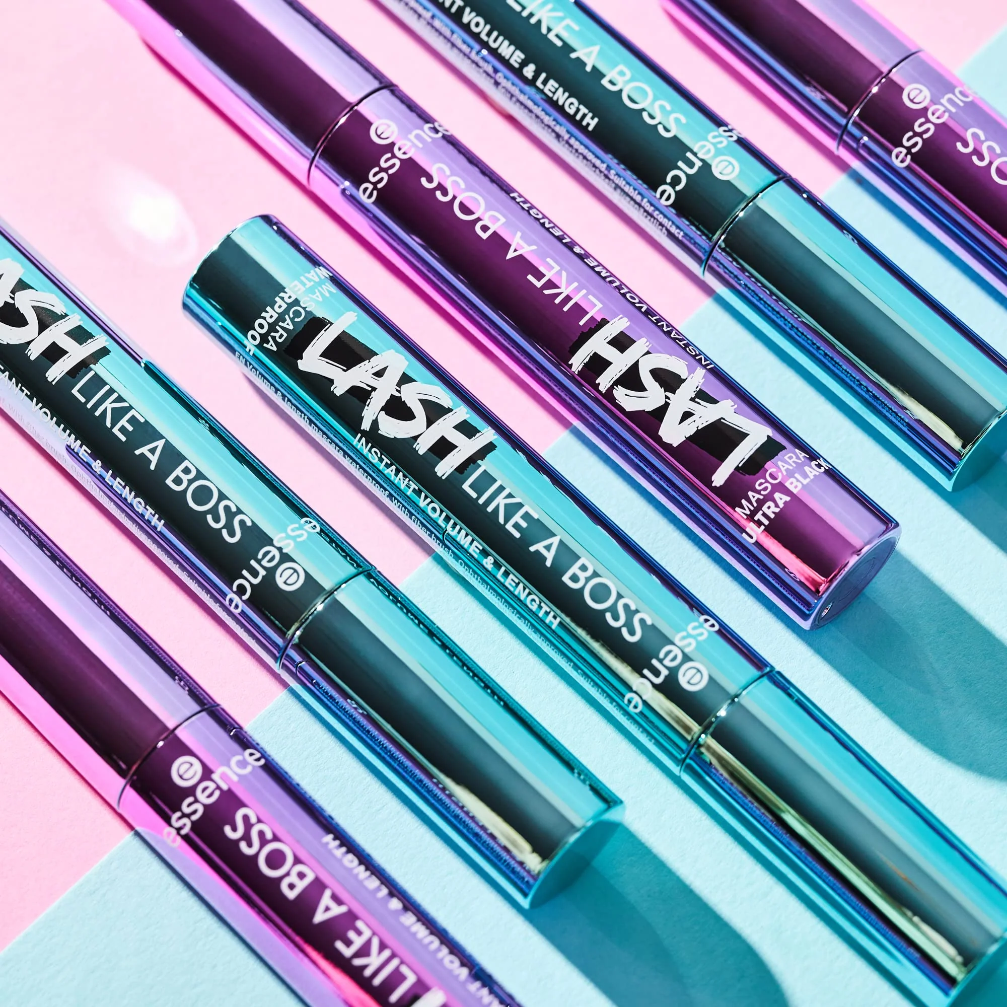 essence | Lash Like A Boss Instant Volume & Length Mascara | Ultra Black Color & Curved Fiber Brush | Vegan & Cruelty Free | Free From Parabens & Microplastic Particles - Image 2