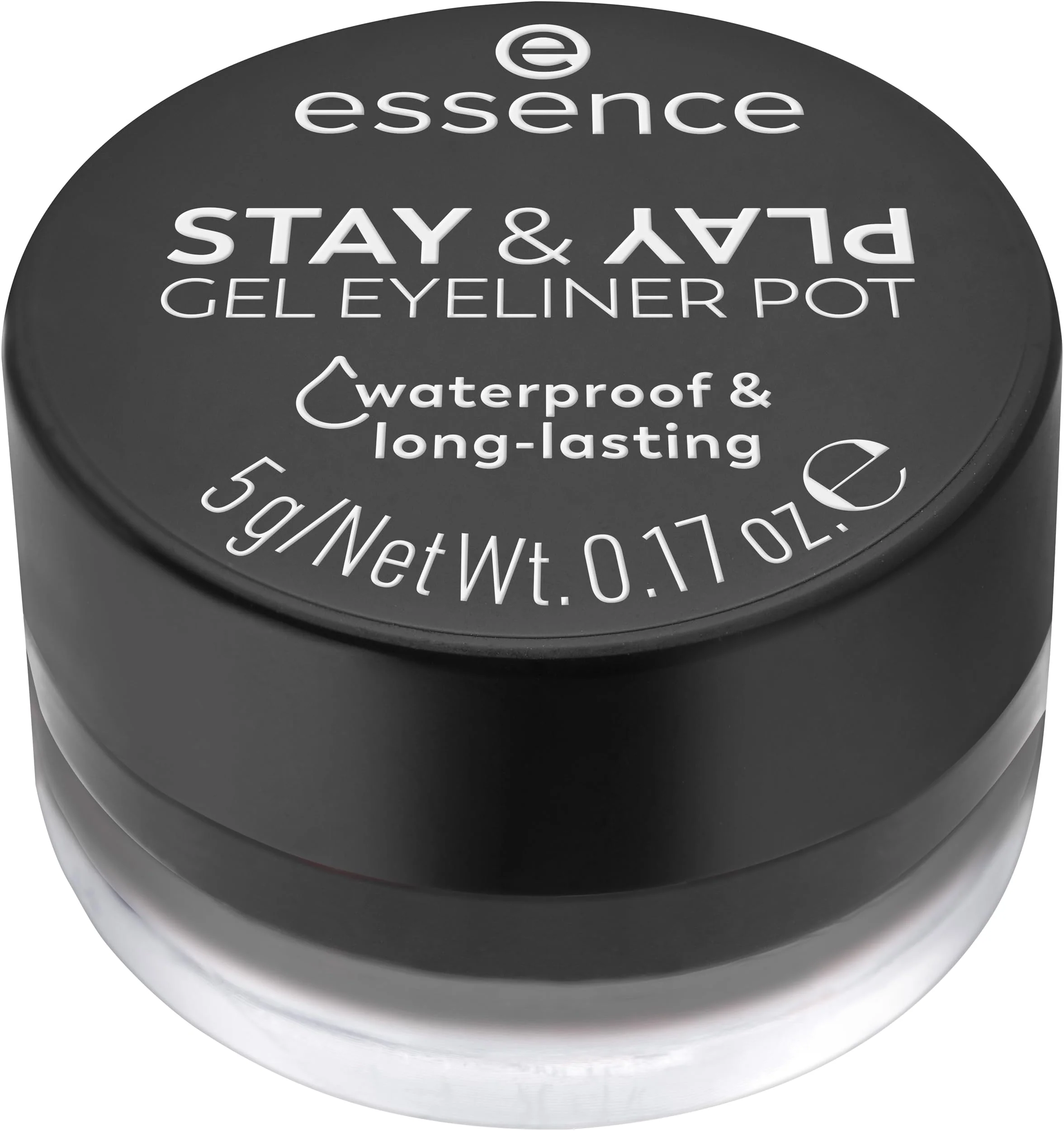 essence | Stay & Play Gel Eyeliner Pot | Waterproof, Long Lasting, Highly Pigmented | Vegan & Cruelty Free (01 | Black) - Image 9