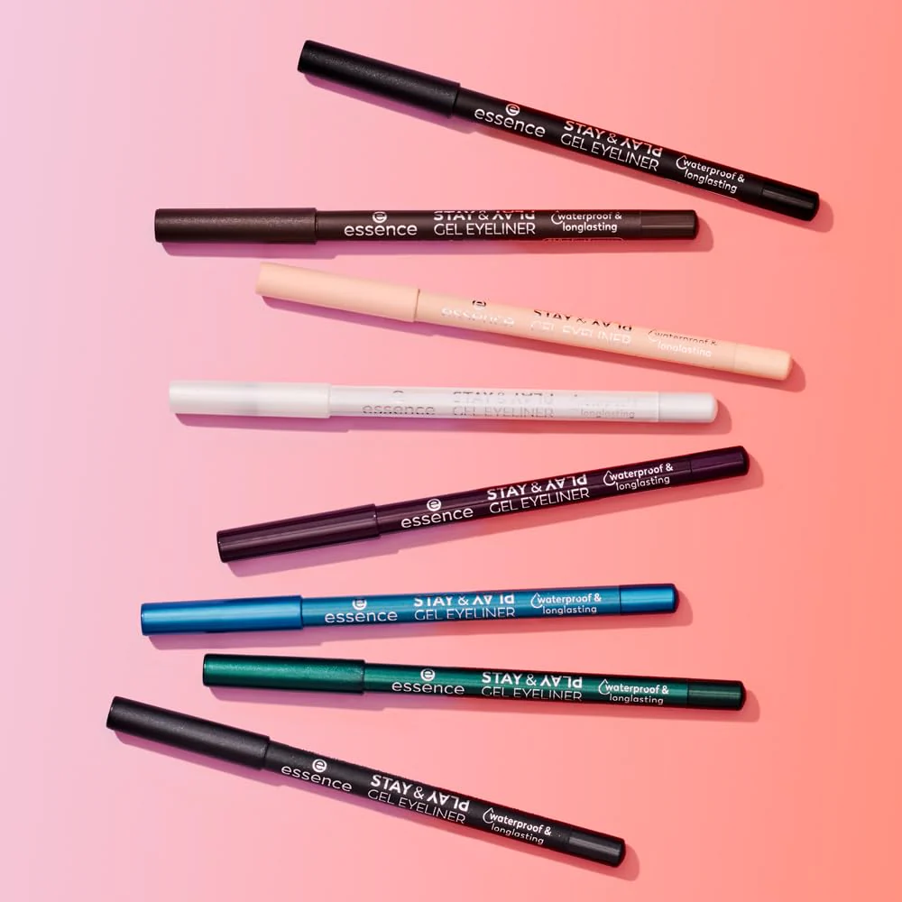 essence | Stay & Play Gel Eyeliner | Super Soft Gel-like Texture | Waterproof & Longlasting | Vegan & Cruelty Free (05 Verry Berry) - Image 3