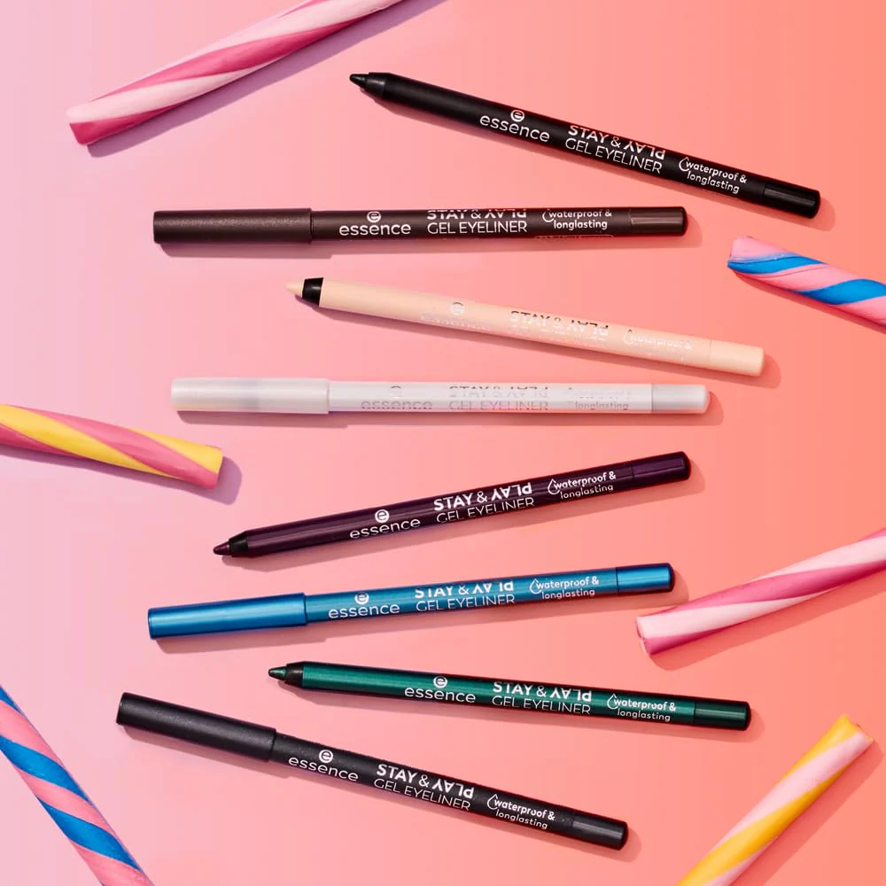 essence | Stay & Play Gel Eyeliner | Super Soft Gel-like Texture | Waterproof & Longlasting | Vegan & Cruelty Free (08 Stardust Love) - Image 3