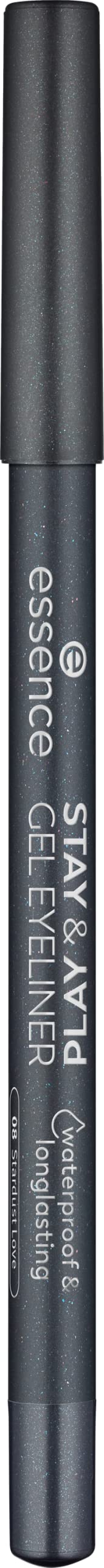 essence | Stay & Play Gel Eyeliner | Super Soft Gel-like Texture | Waterproof & Longlasting | Vegan & Cruelty Free (08 Stardust Love) - Image 8
