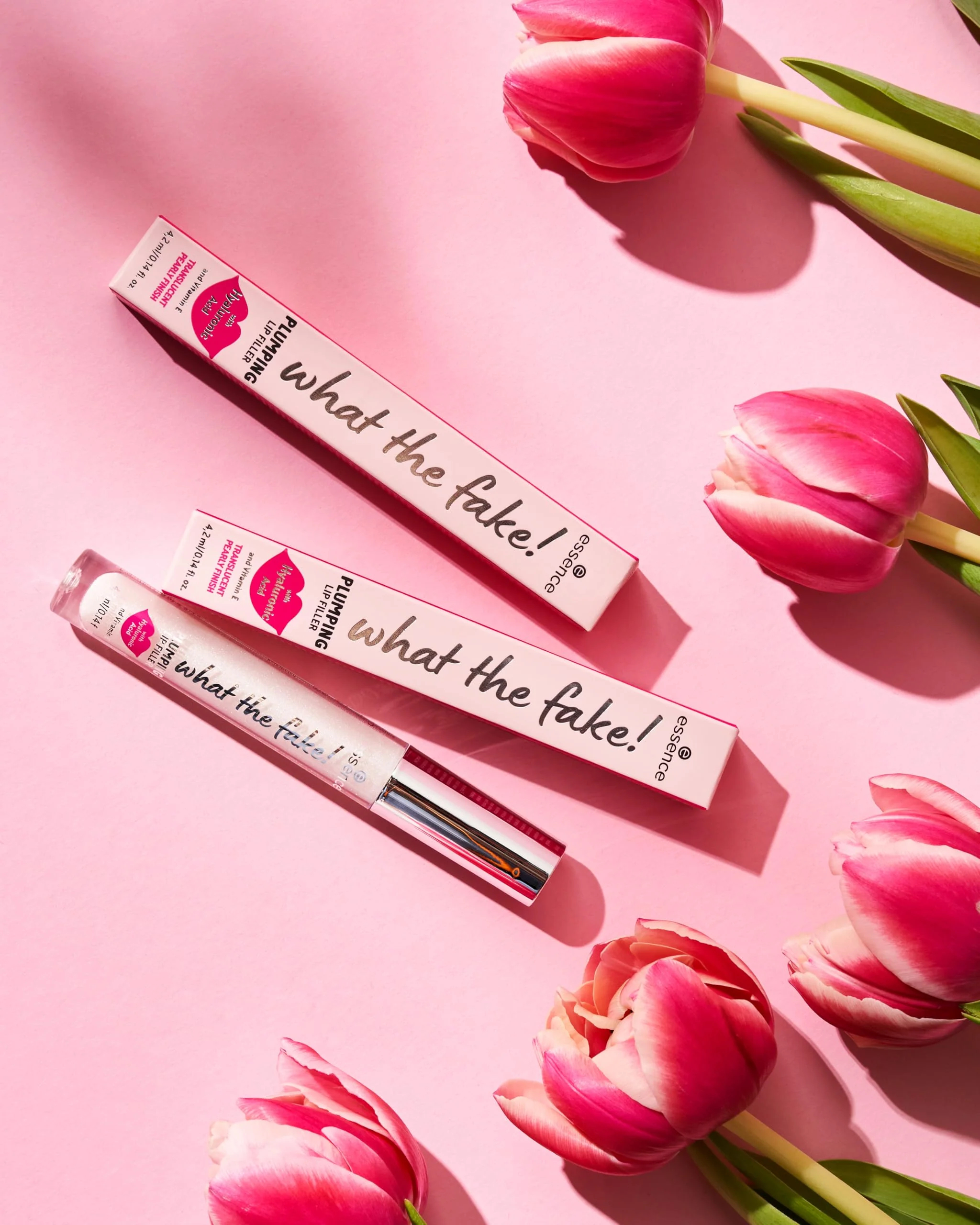 essence | What the Fake! Plumping Lip Filler | Lip Gloss for Full, Voluminous Lips | Translucent Pearly Finish | Vegan & Cruelty Free, Gluten Free, Paraben Free - Image 2