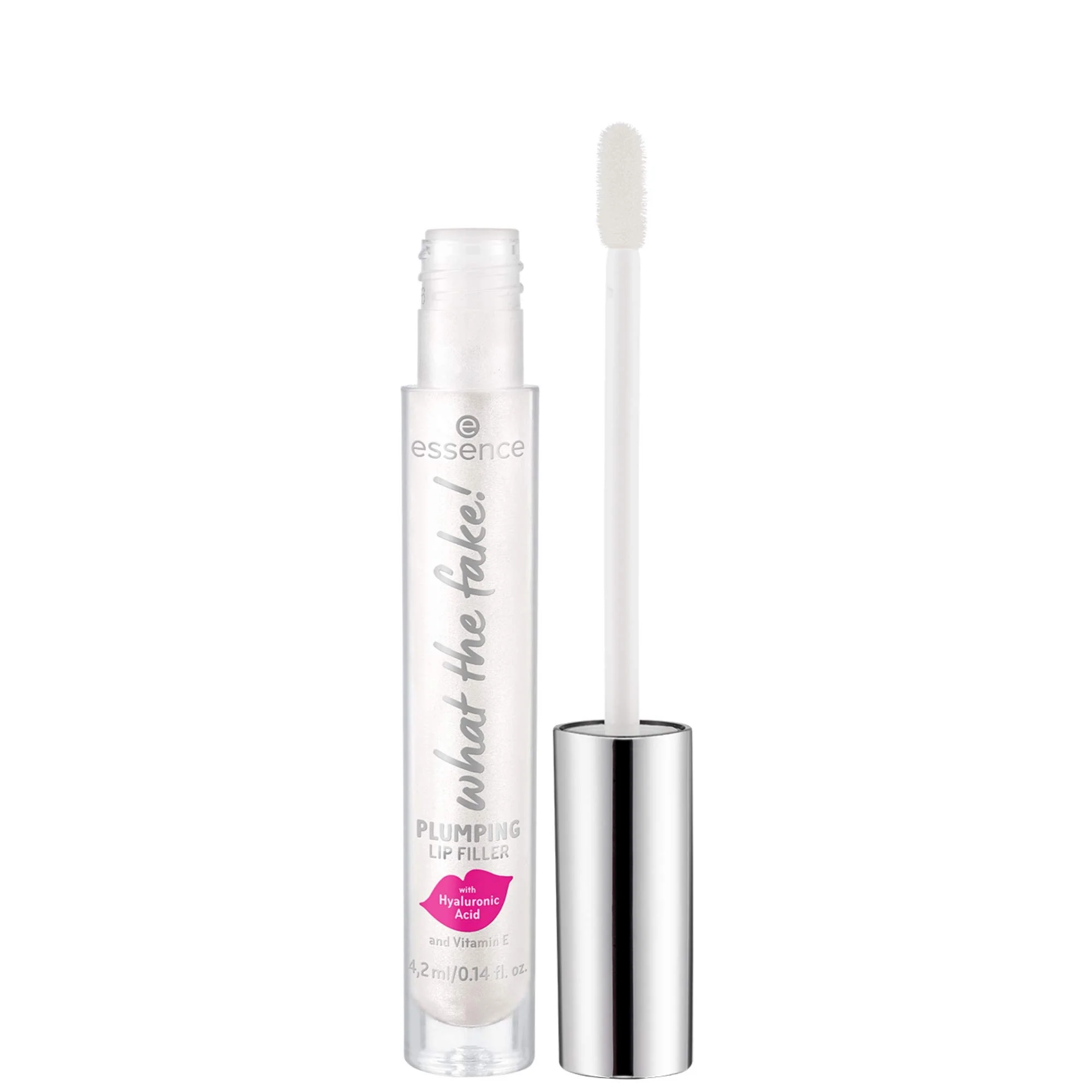 essence | What the Fake! Plumping Lip Filler | Lip Gloss for Full, Voluminous Lips | Translucent Pearly Finish | Vegan & Cruelty Free, Gluten Free, Paraben Free - Image 8