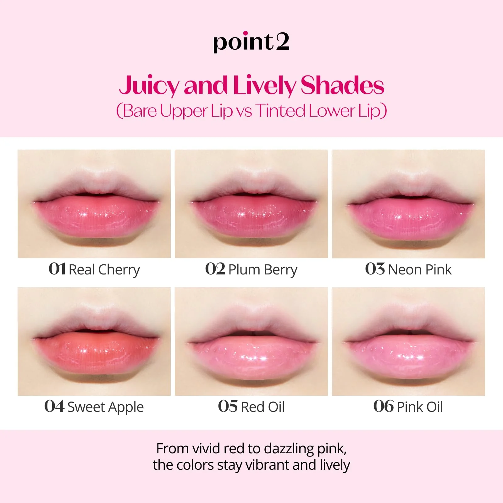 ETUDE Dear Darling Oil Tint #2 Plum Berry 4g | High Moisturizing and Strong Hydrating Lip Oil/Lip Gloss | Smooth and Moist Lips | Non-Sticky Lip Oil Tint For Dry Lips | K-beauty - Image 5
