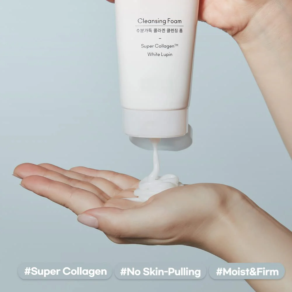 ETUDE Moistfull Collagen Cleansing Foam, Face Wash, Foam Cleanser, Super Collagen Water, Lupinus Albus Protein, Gentle Cleansing, Clinically Tested, Korean Skin Care, Beauty (5.29 Ounce) - Image 7